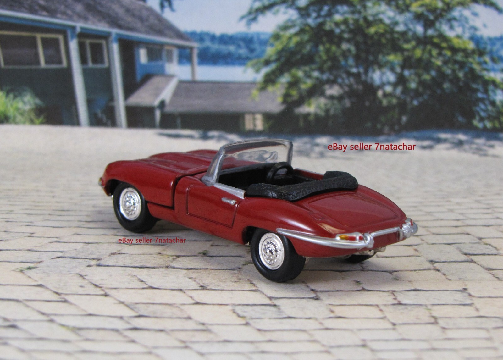 1961– 1975 Jaguar E-Type XK-E Roadster 1/64 Scale Wheels Model Limited Edition