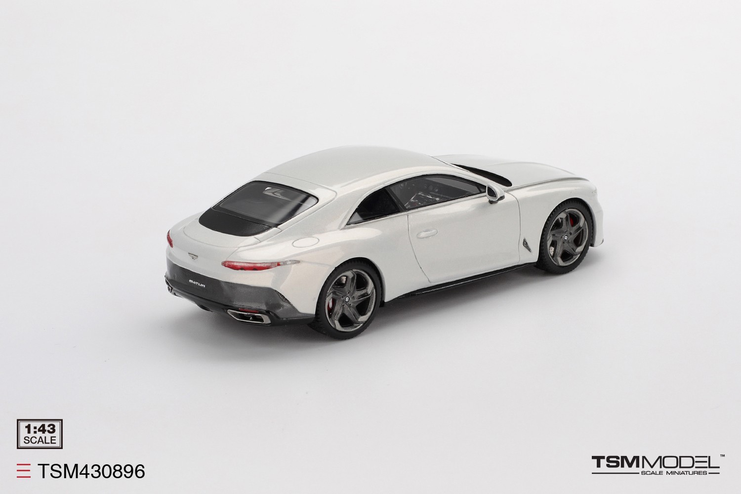 TSM430896 TSM-Model: 1/43 Bentley Batur Mulliner Coach Bonneville Pearl 2023