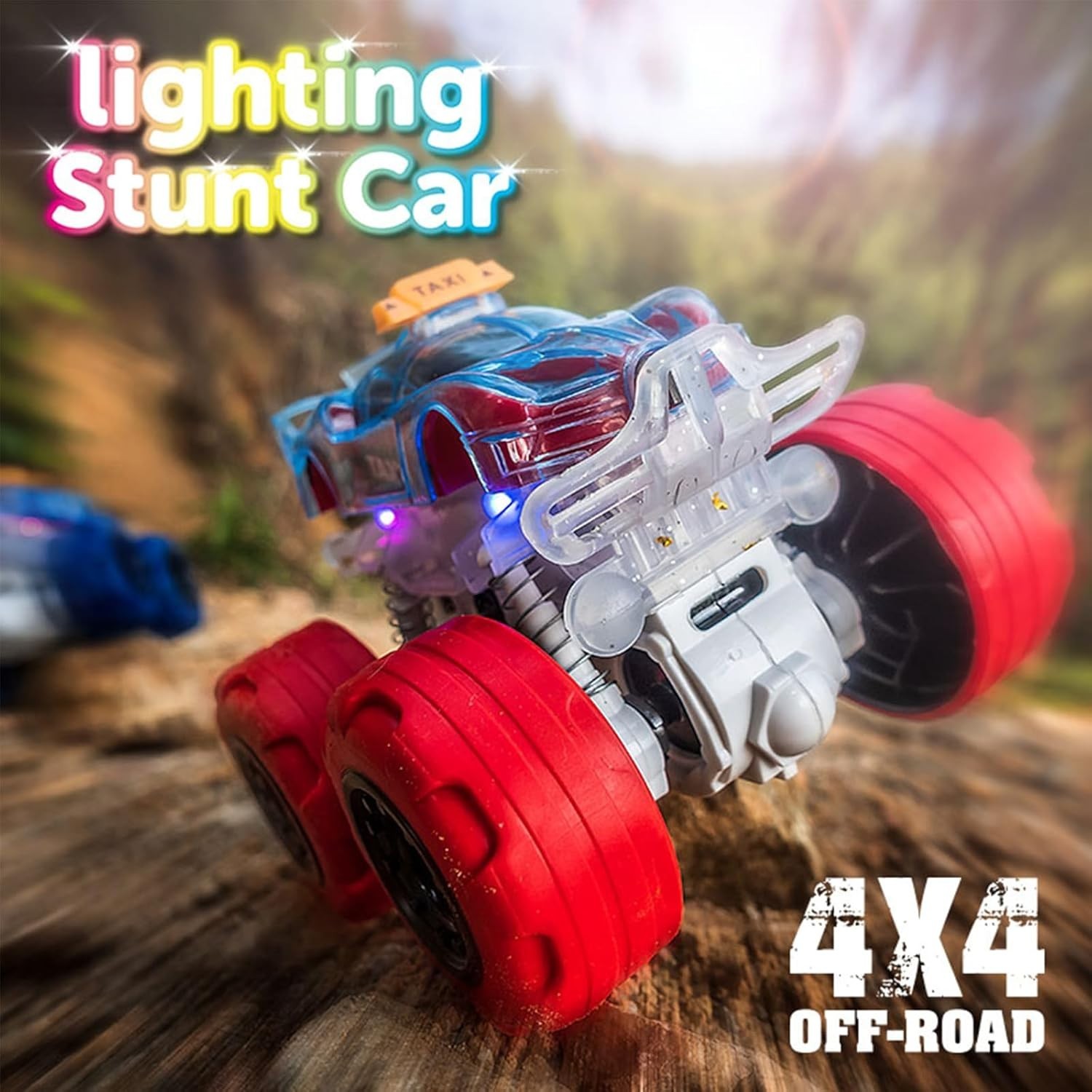 Dynamic Racing Monster Truck Toy with Bright LEDs – Hours of Play for Toddlers