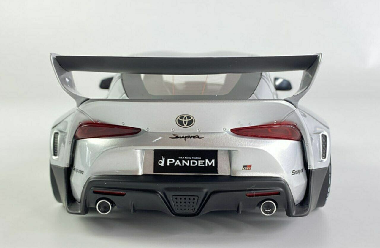 2020 TOYOTA PANDEM GR SUPRA V1.0 1:18 RESIN TS0297 SILVER ACME