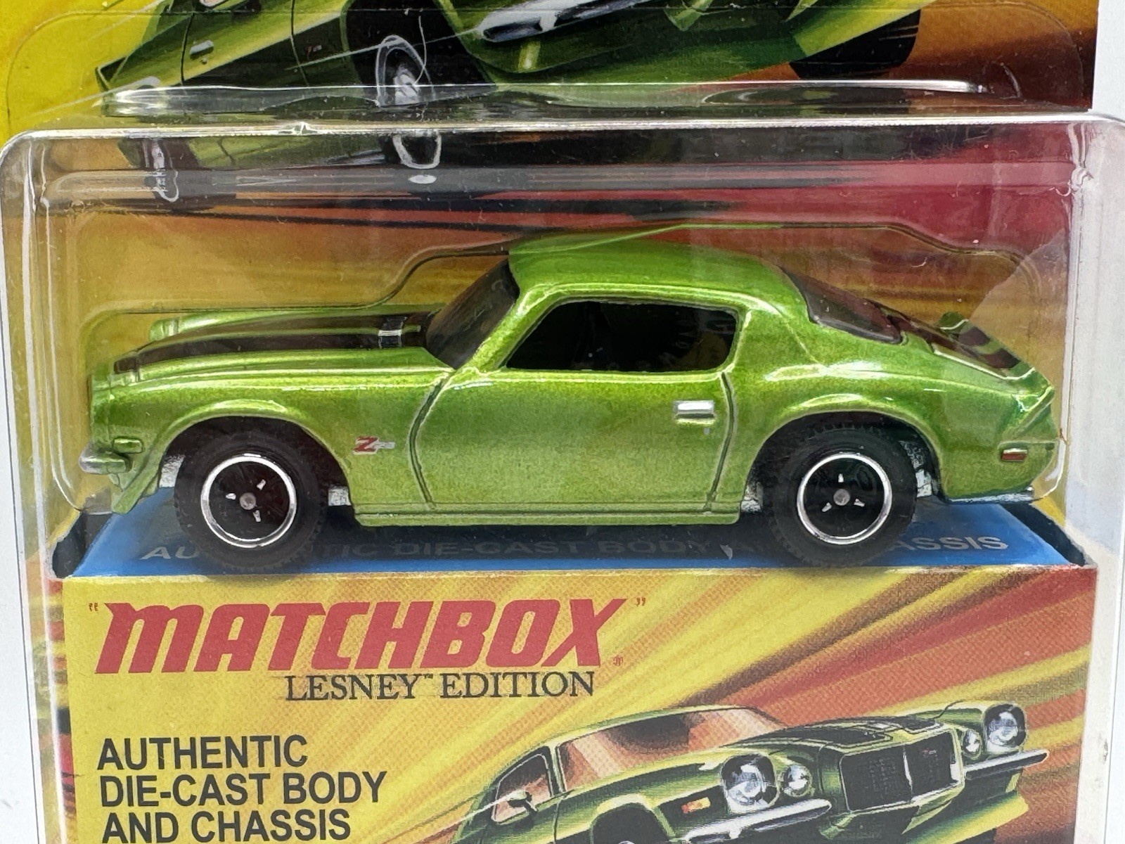 Matchbox Lensey Edition ’71 Chevrolet Camaro Z-28 – 1:64 Diecast Car
