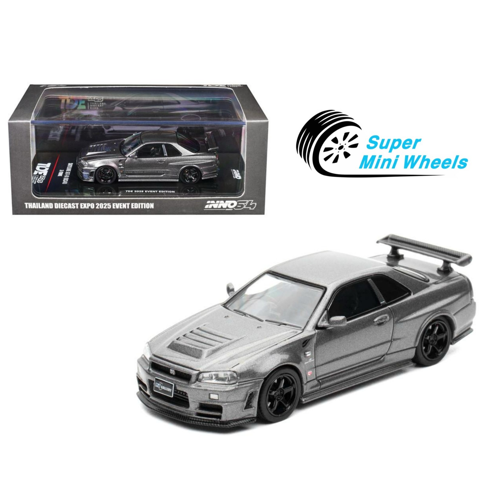 INNO64 1:64 Nissan Skyline GT-R R34 Z-TUNE – TDE 2025