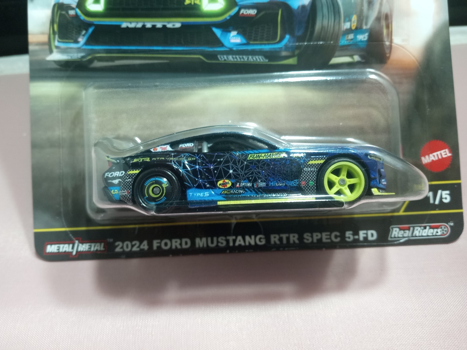 HW Premium Circuit Legends 2024 Ford Mustang RTR SPEC 5-FD R Real Riders New