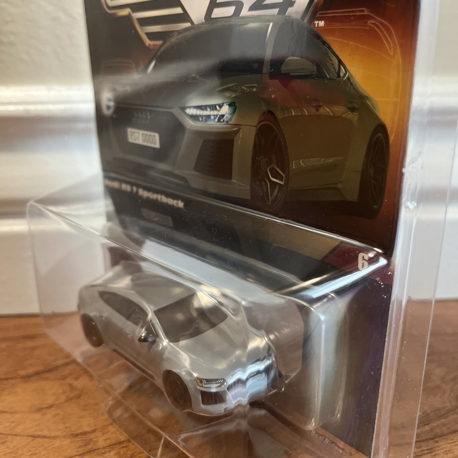 Hot Wheels Collectors Elite 64 Series Audi RS 7 Sportback #6 In Series