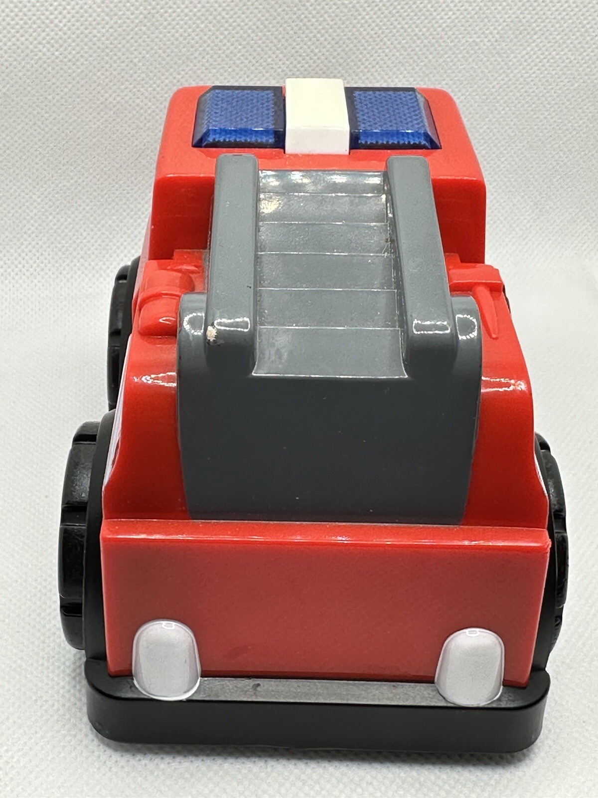 Manley Red Plastic Fire Dept Fire Truck 2009 Lights And Sound Works