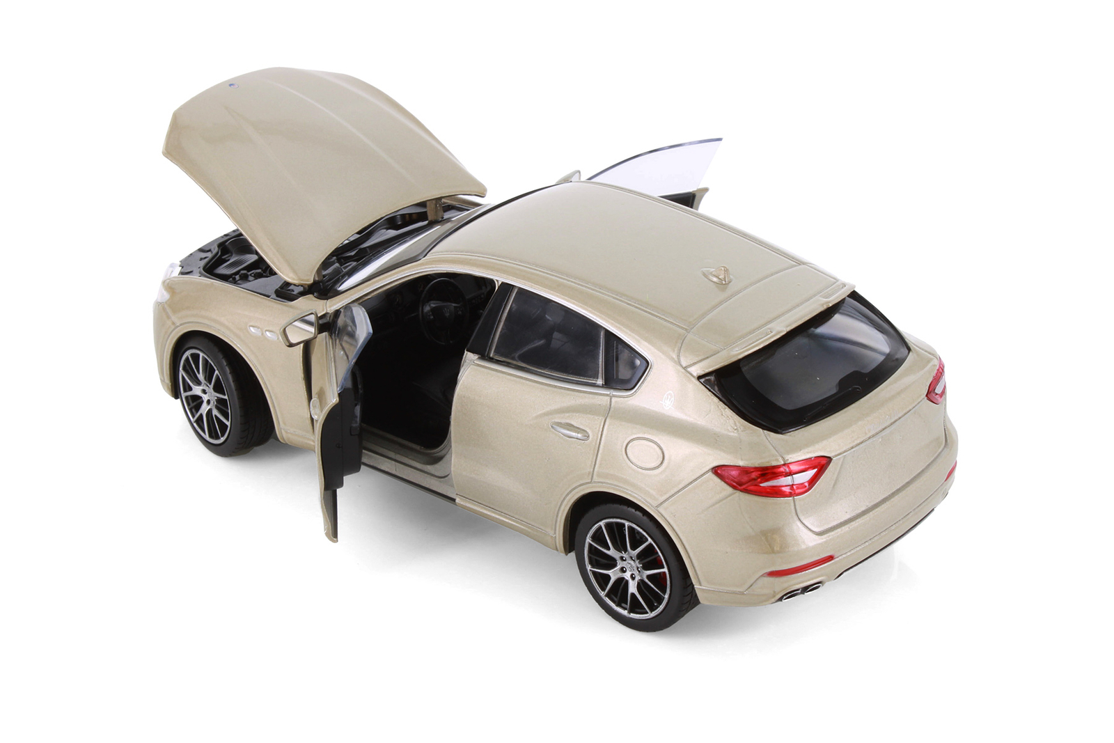MASERATI LEVANTE TAN LUXURY CAR 1/24 DIECAST CAR WELLY 24078/4D