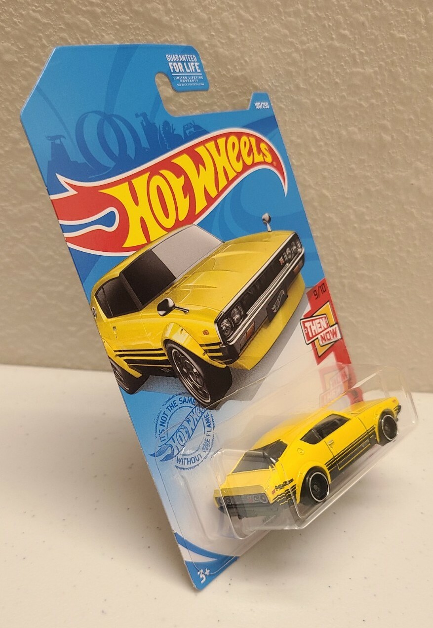Hotwheels Then and Now – NISSAN SKYLINE 2000 GT-R 1/64 Diecast NEW