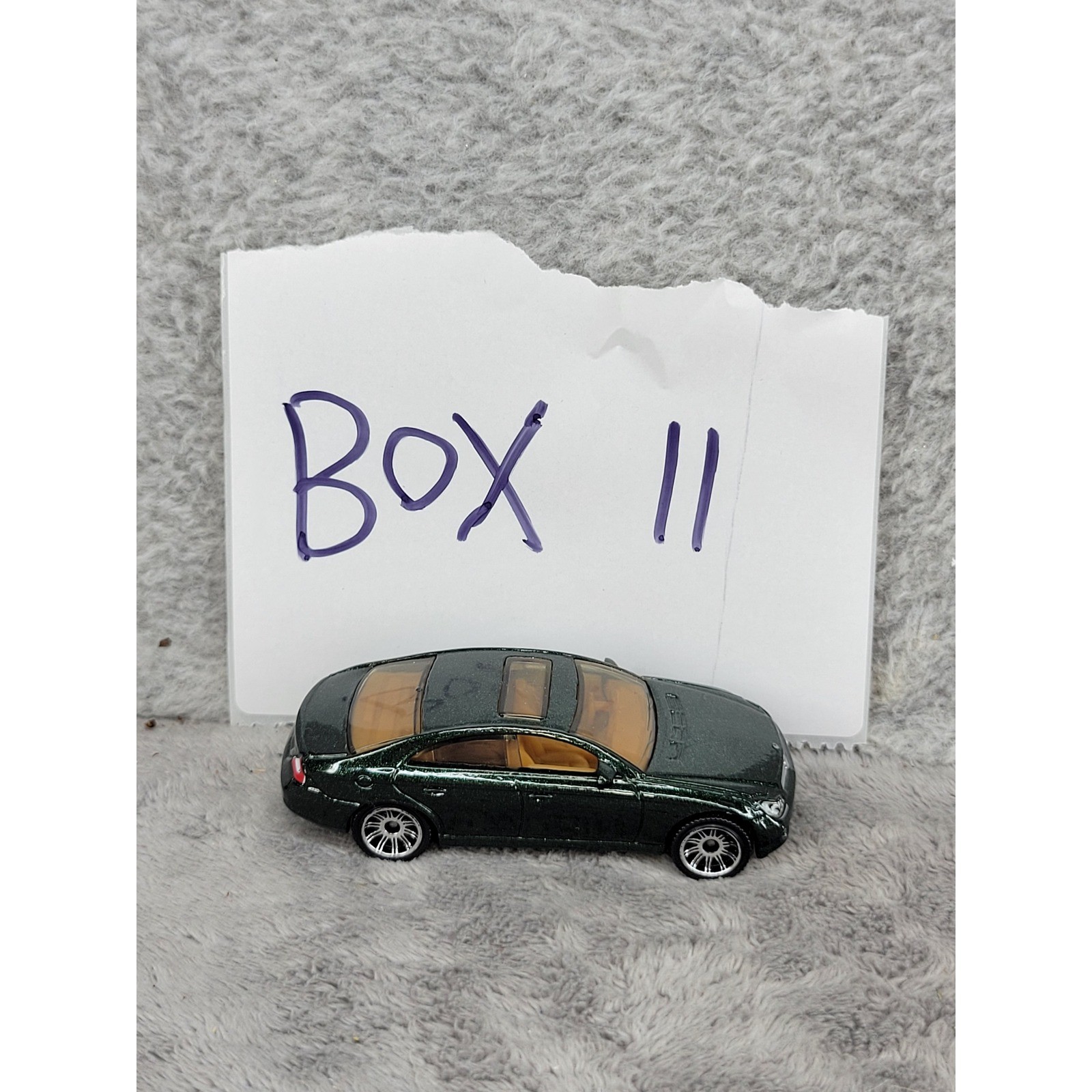 Matchbox Mercedes-Benz CLS500 MB683 2005 Dark Green Metallic 1:65 Scale Diecast