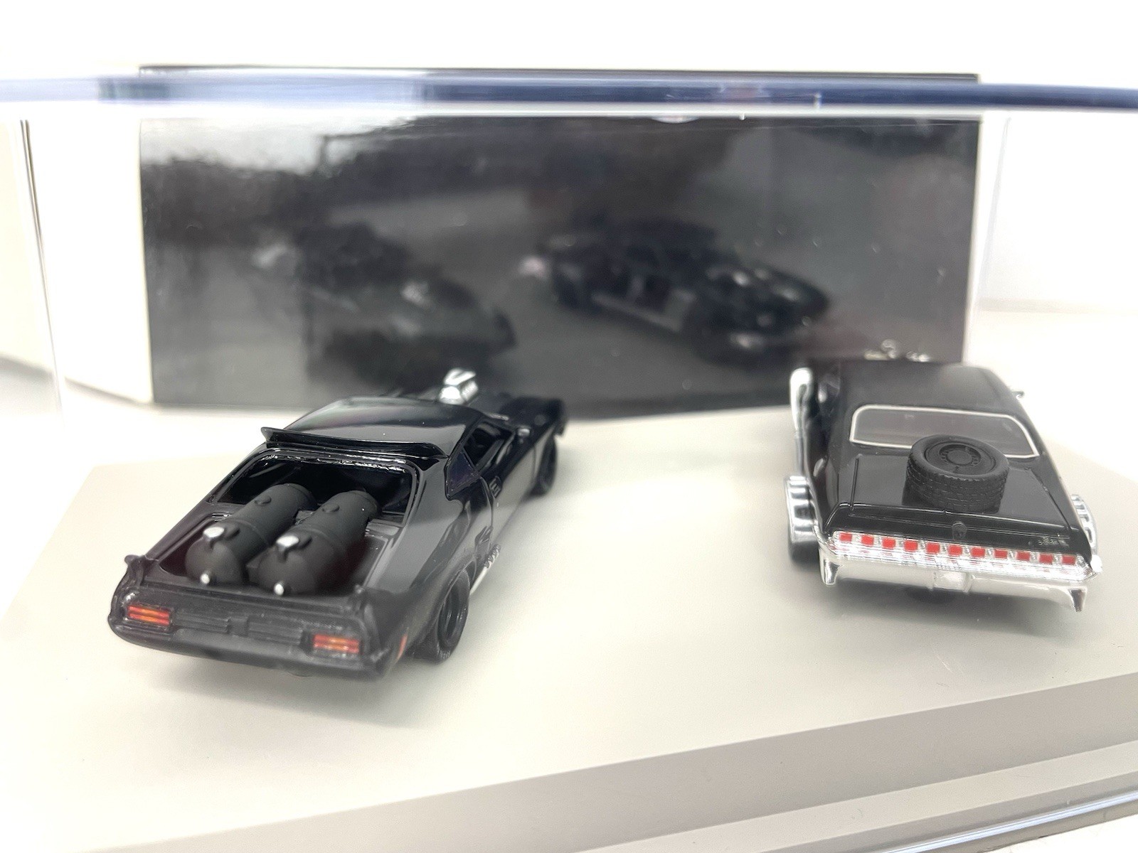 ACE 1/64 MAD MAX INTERCEPTOR 2 & ENEMYs LANDAU TWIN SET MOVIE RESIN US SHIPPING