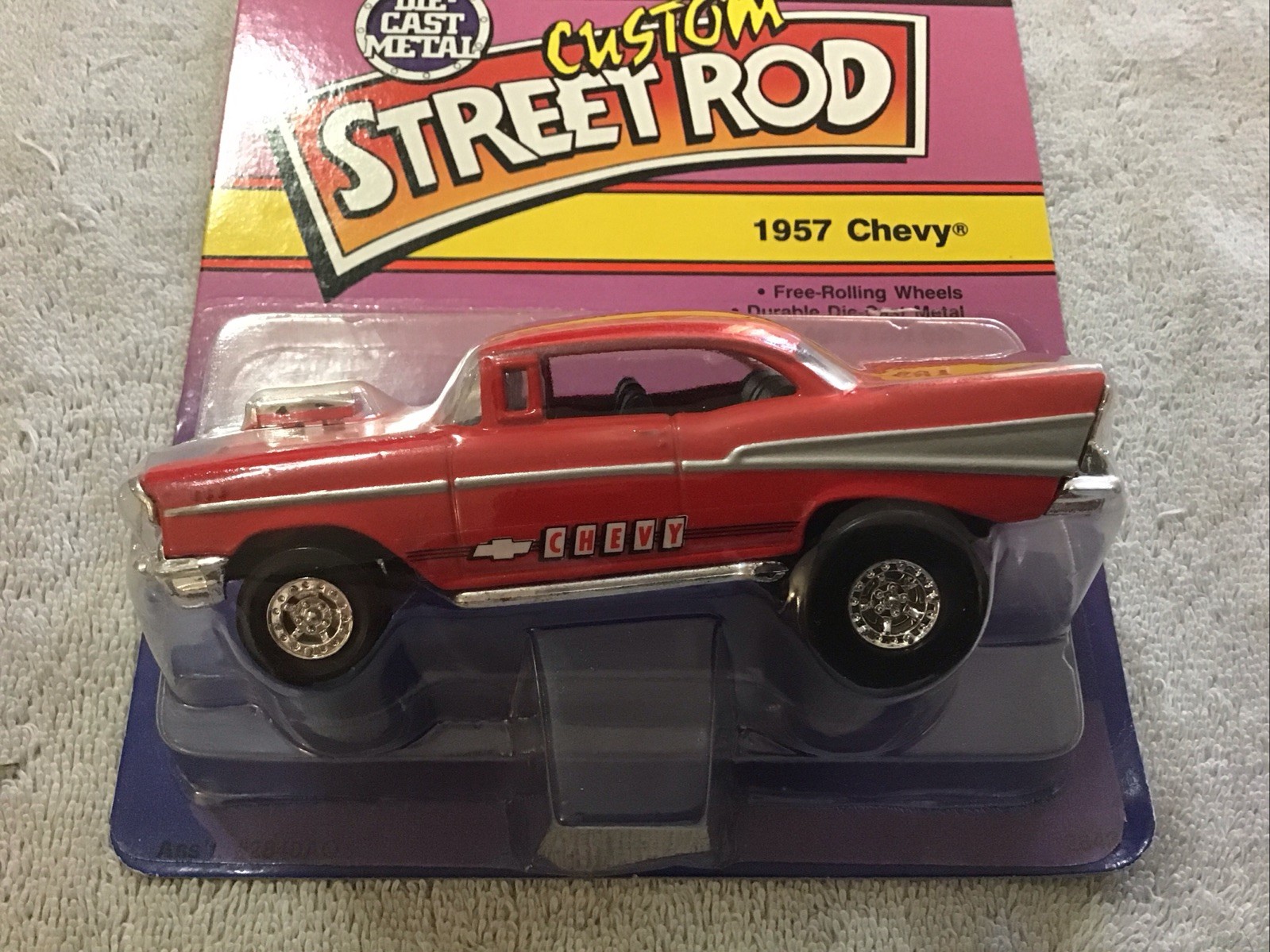 NEW 1989 Ertl Hot Roddin’ 1957 CUSTOM CHEVY BEL AIR Custom Street Rod