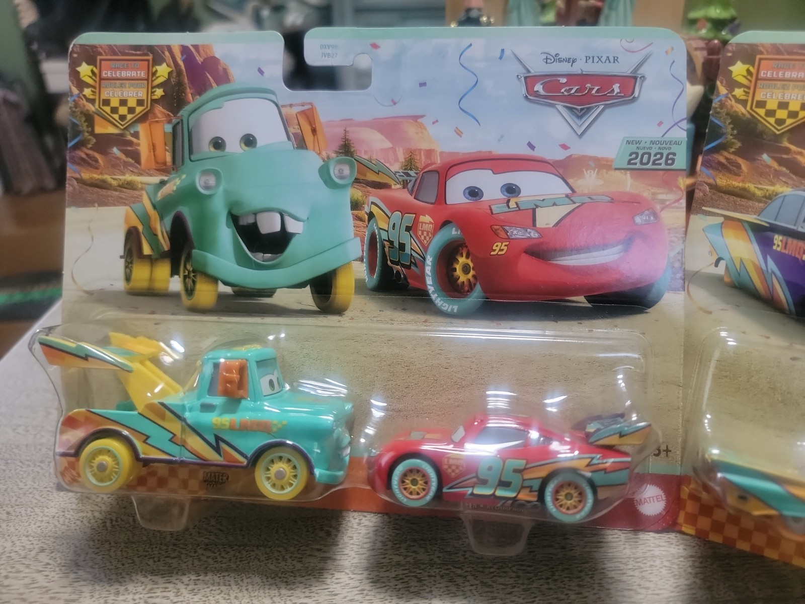 Disney Pixar Cars Mater LMQ Ramon & Flo Race To Celebrate Edition