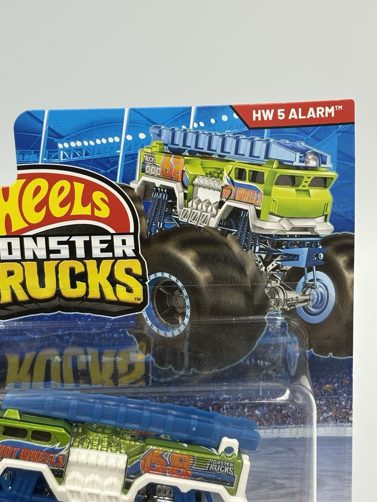 Hot Wheels Monster Trucks Hot Wheel Fire Rescue vs HW 5 Alarm Demolition Doubles