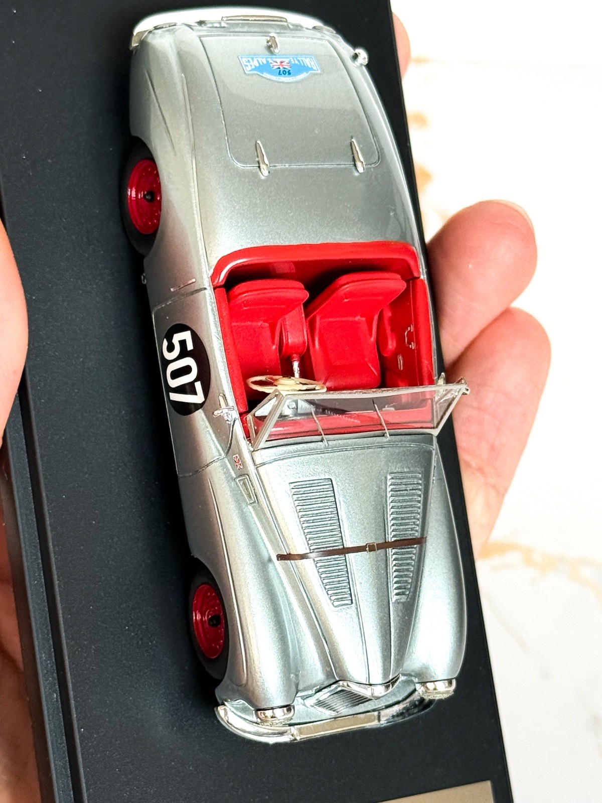 Matrix 1:43 Sunbeam Alpine #507 1953 Coupe des Alpes Stirling Moss MXR41807-021