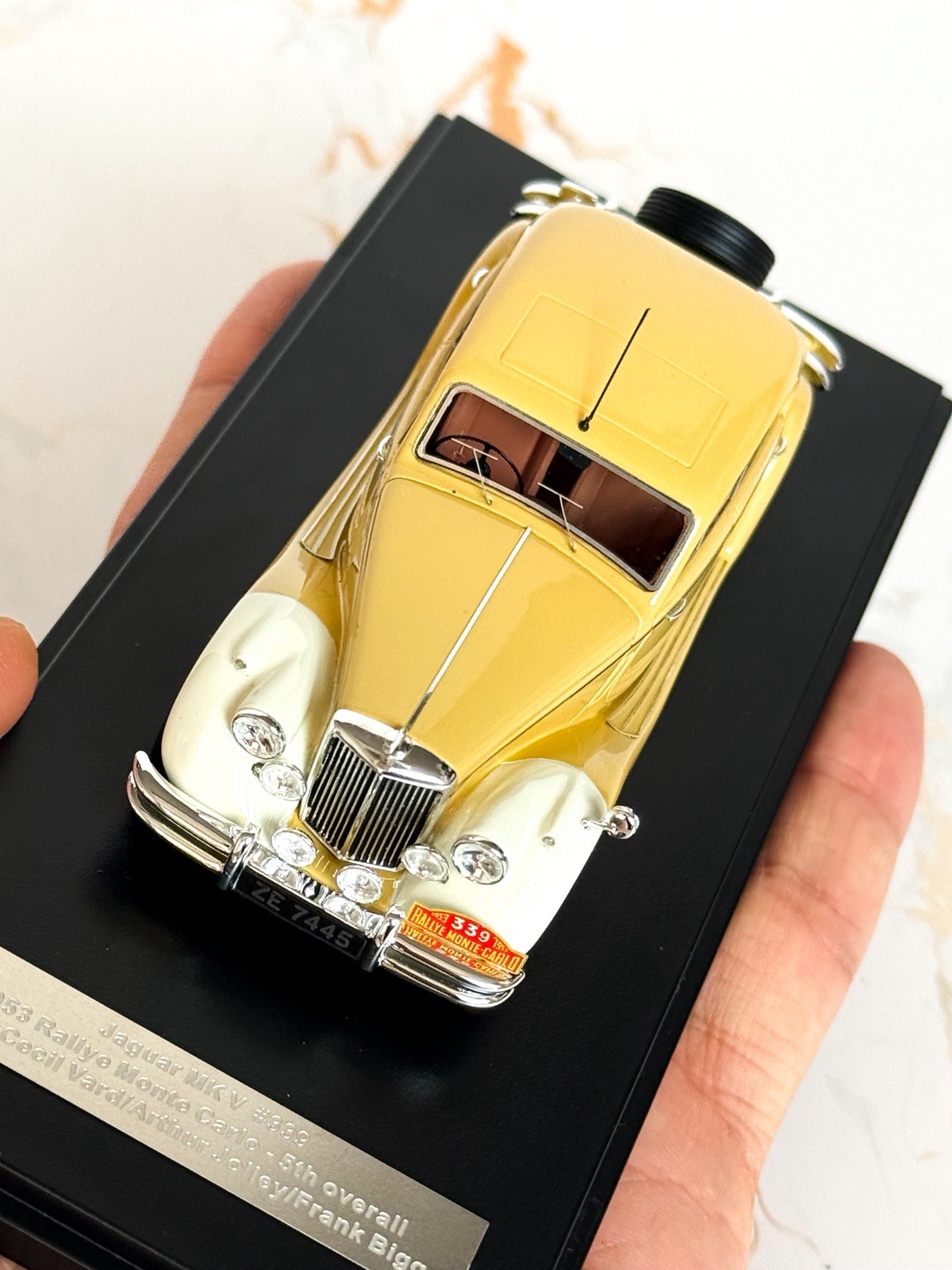 Matrix 1:43 Jaguar MK V #339 1953 Monte Carlo Rally 5th Resin Model MXR41001-043