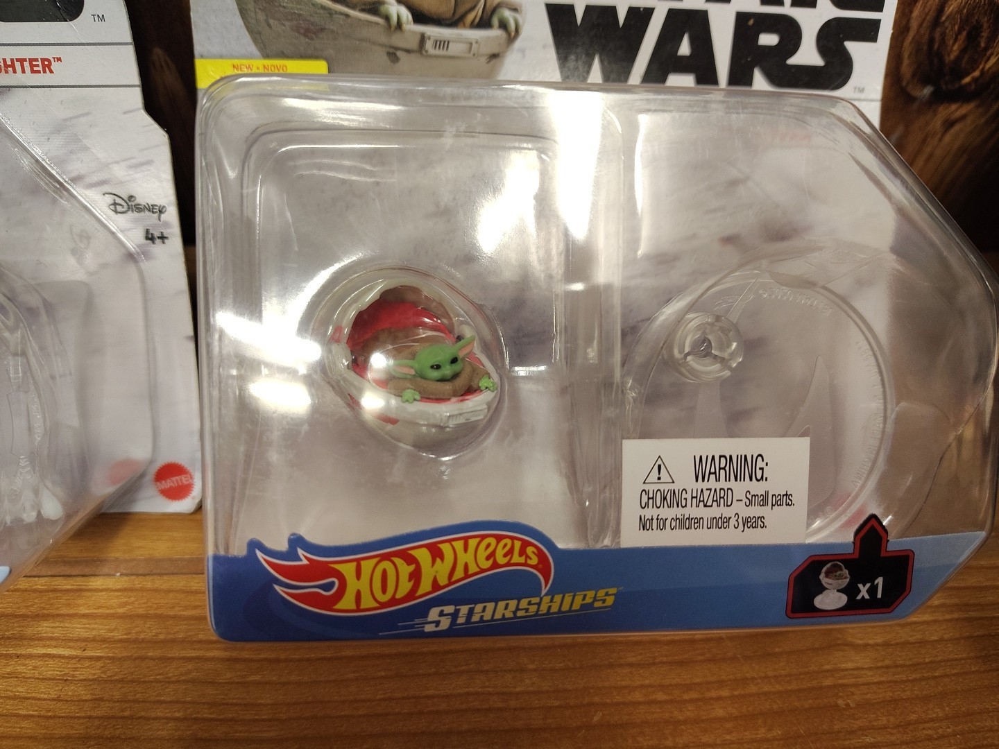 HotWheels Star Wars Starships Mandalorian THE CHILD Grogu Hover Pram The Fighter