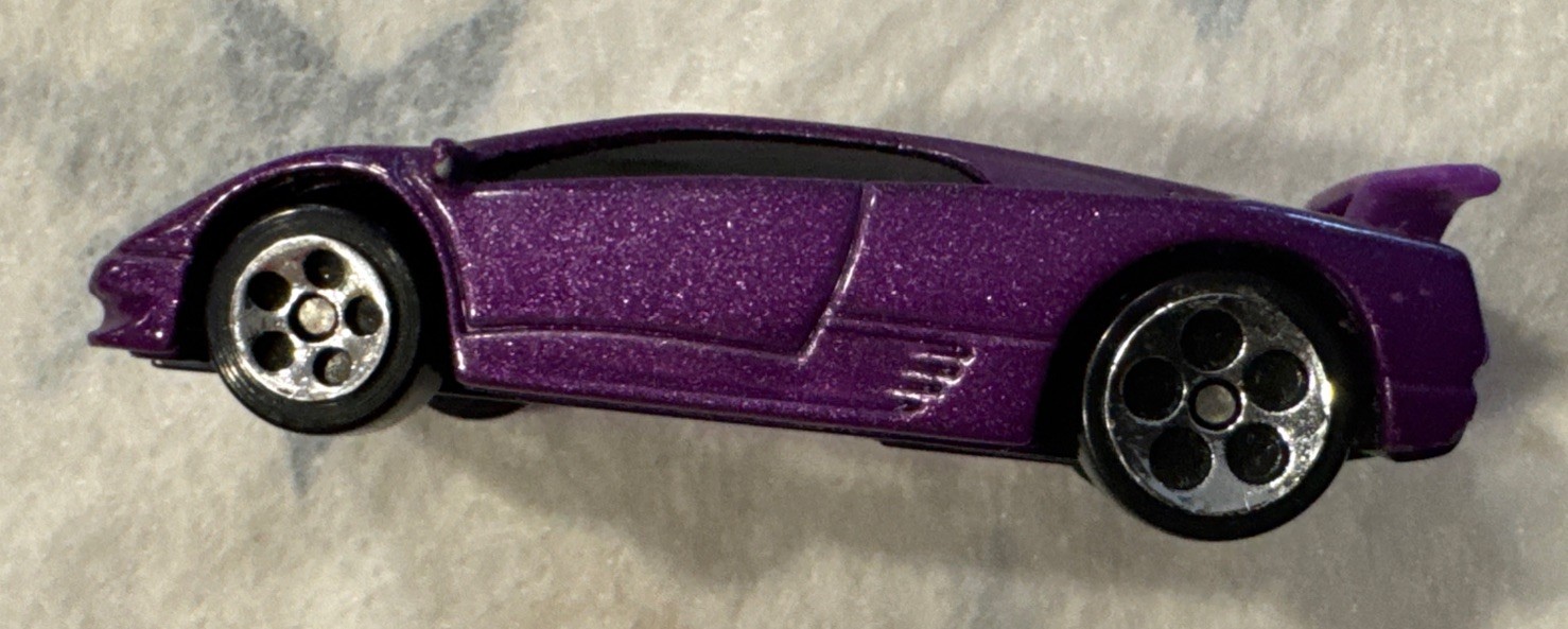 Vintage 2000 Hot Wheels Lamborghini Diablo Race Car – McDonald’s Collectable