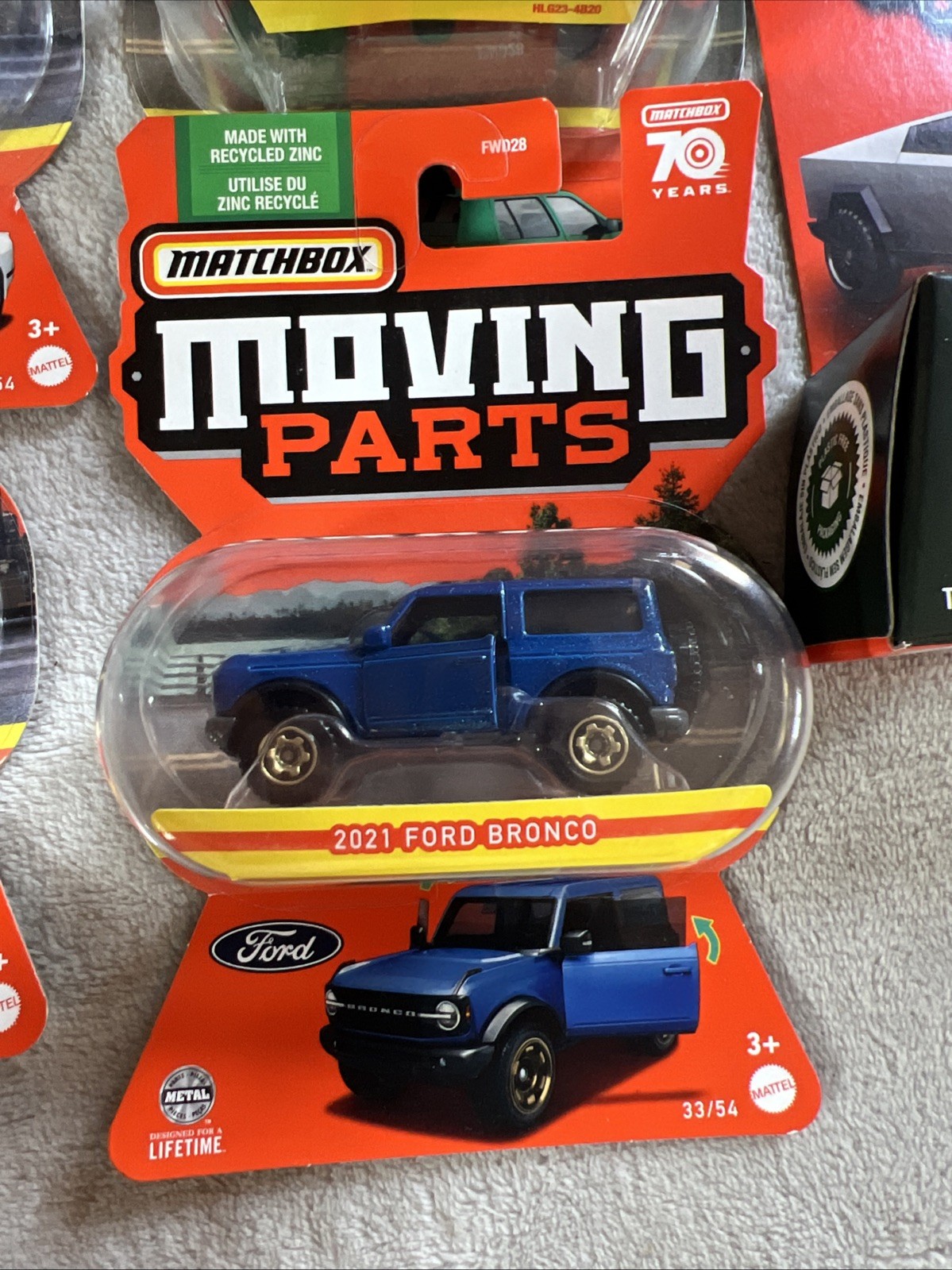 Matchbox Moving Parts Lot