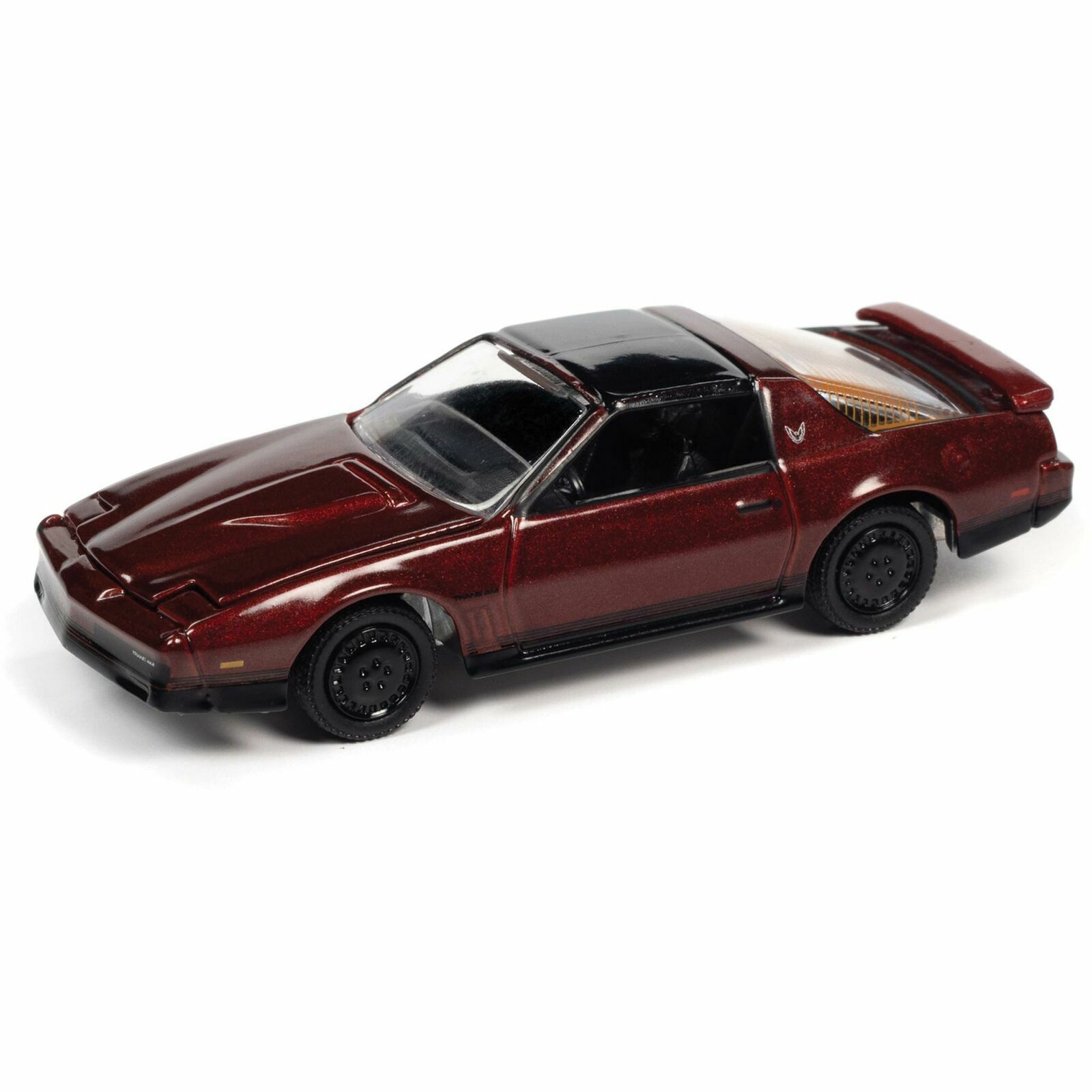 JOHNNY LIGHTNING 1:64 1984 PONTIAC TRANS AM MAPLE BURGUNDY MODEL JLSP148B-4D