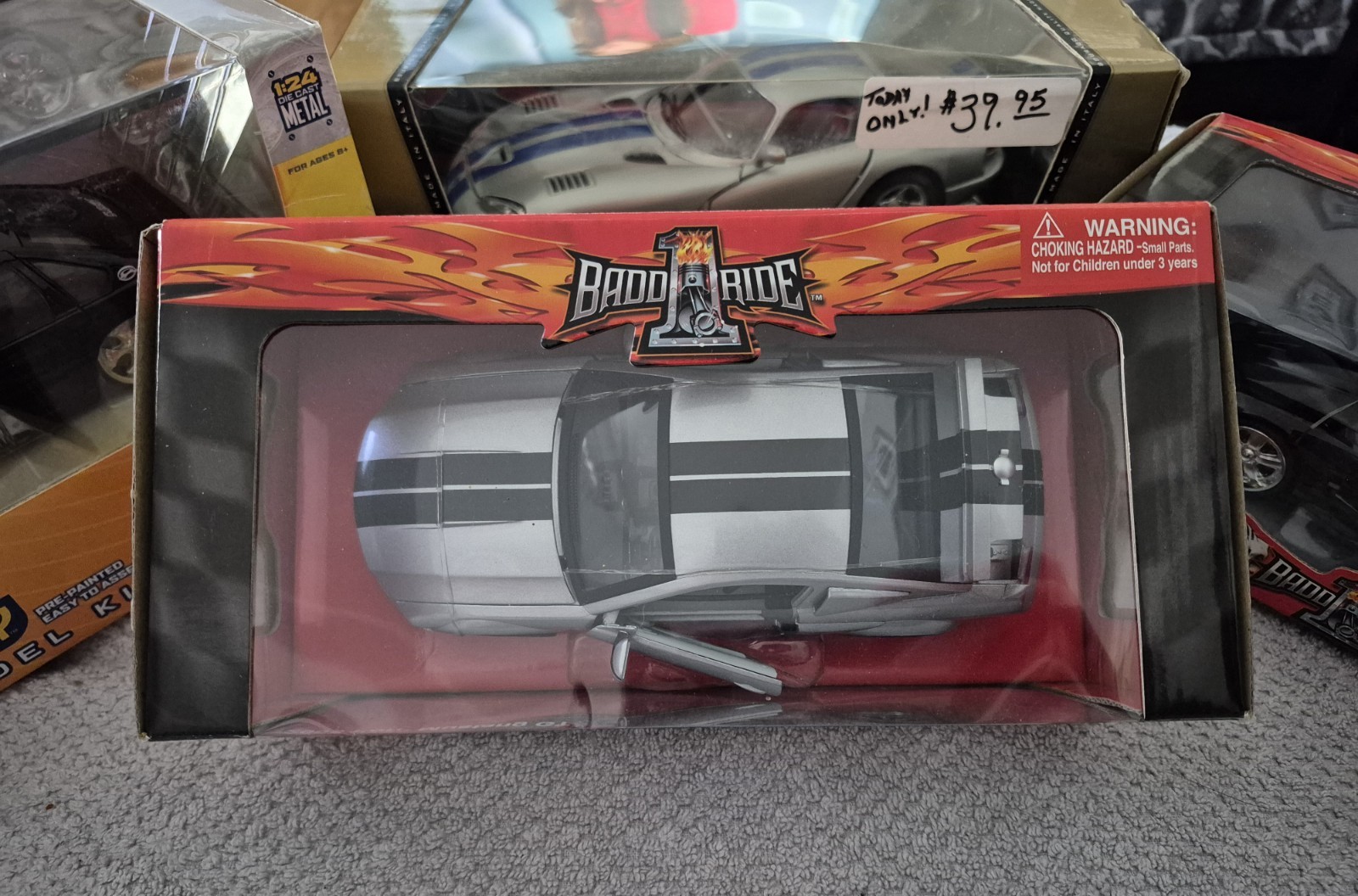 BRAND NEW NEVER OPENED! 1 Badd Ride 2005 Ford Mustang GT 1:24 Scale Diecast Rare