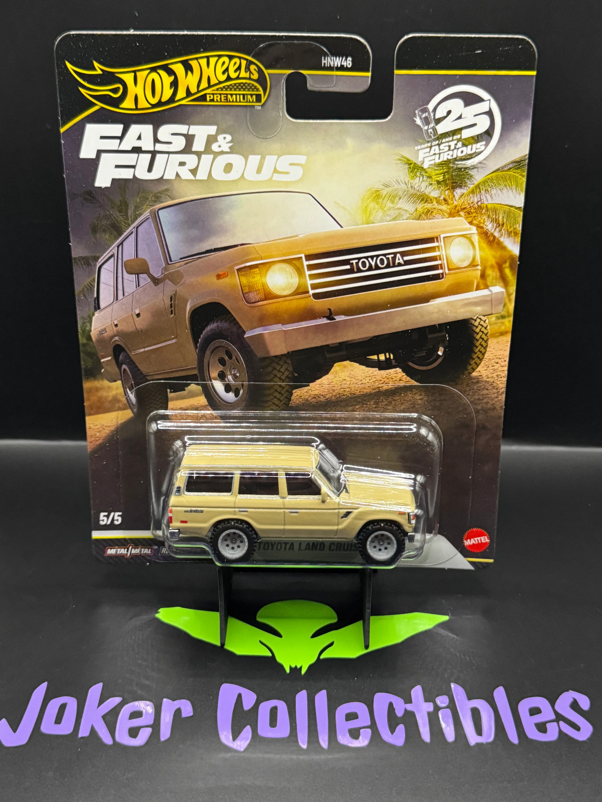 Hot Wheels Premium Fast & Furious 25th Anniversary Toyota Land Cruiser FJ60 # 5/
