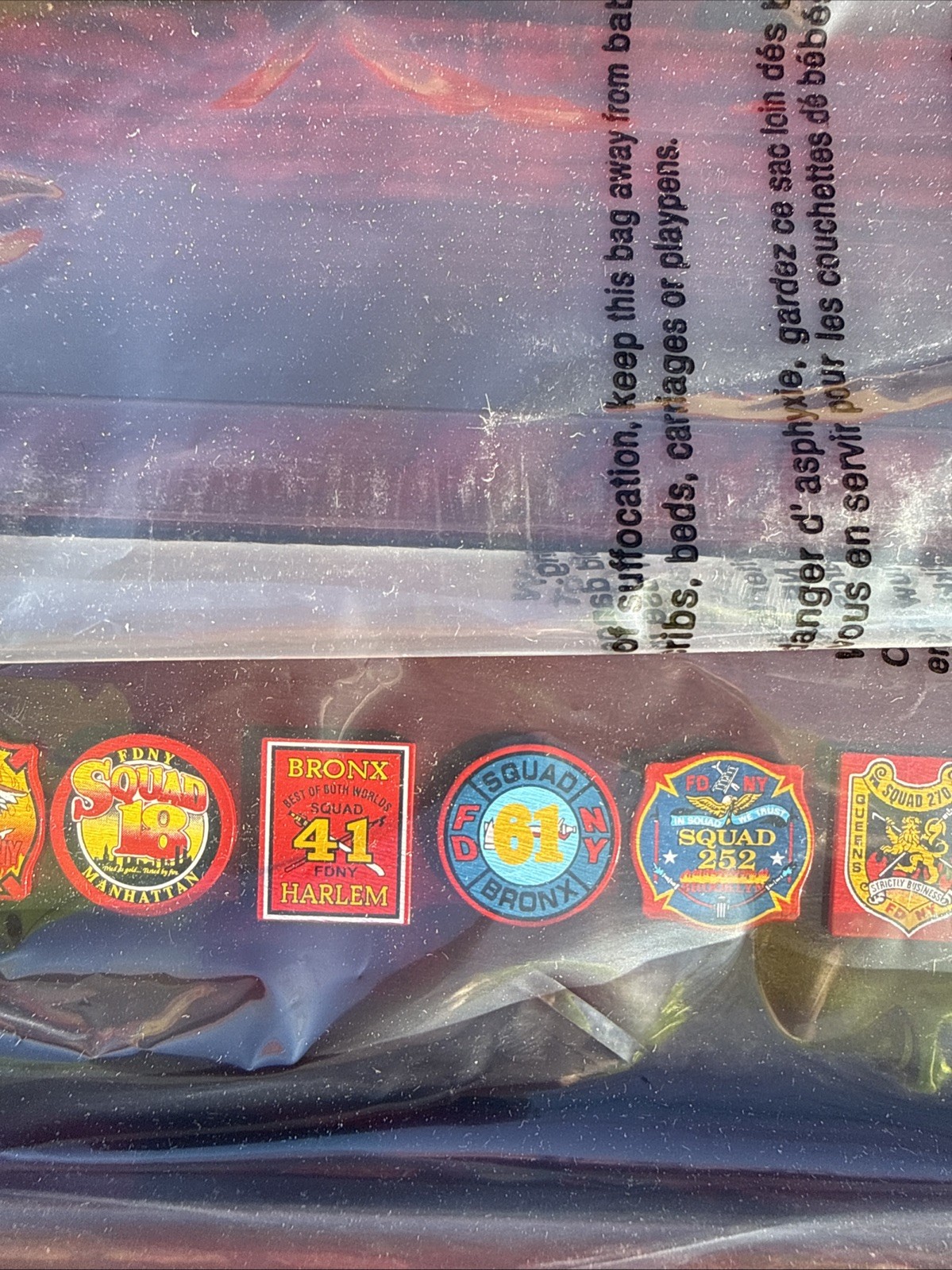 VINTAGE 1/64 Code 3 Seagrave FDNY Squad Display Shelf VERY NICE DISPLAY
