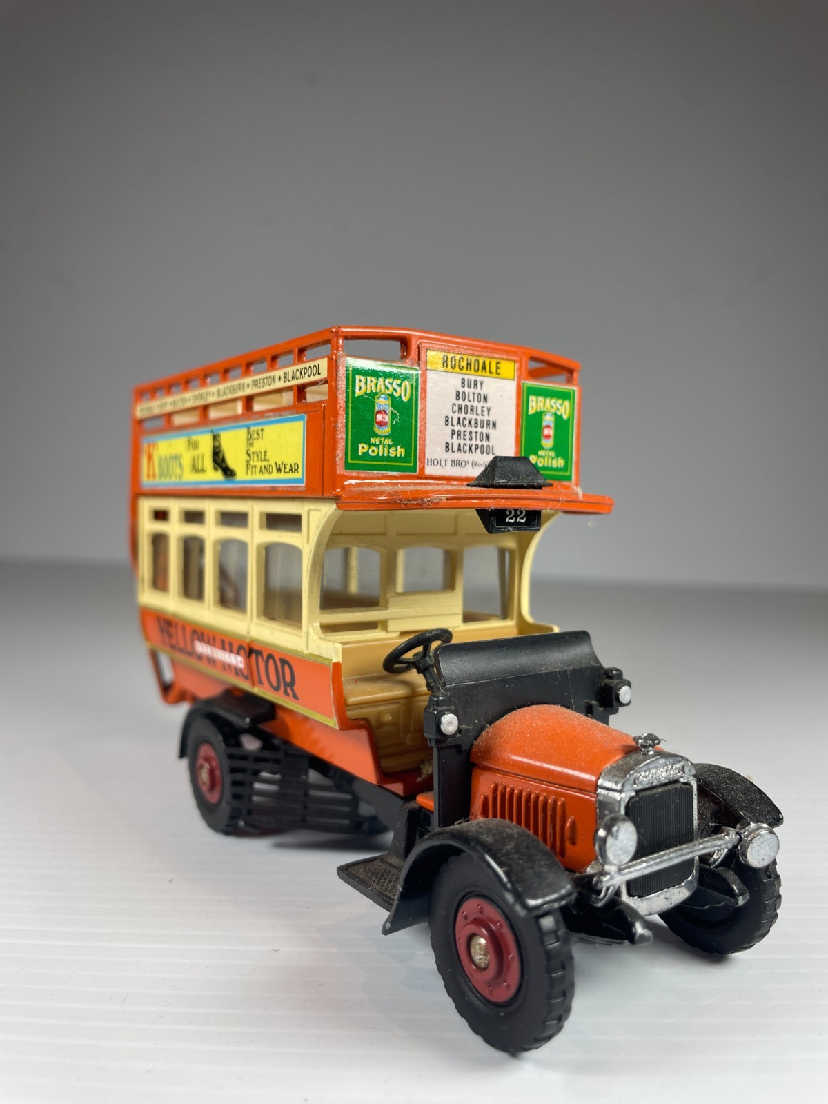 Corgi Classics 1:50 Scale 96993 Thornycroft Yelloways Double Decker Buses Boxed.