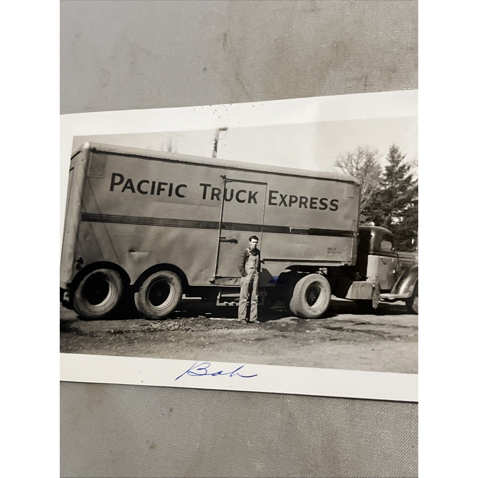 Lot of C1950 Delivery Drivers and Commercial Trucks