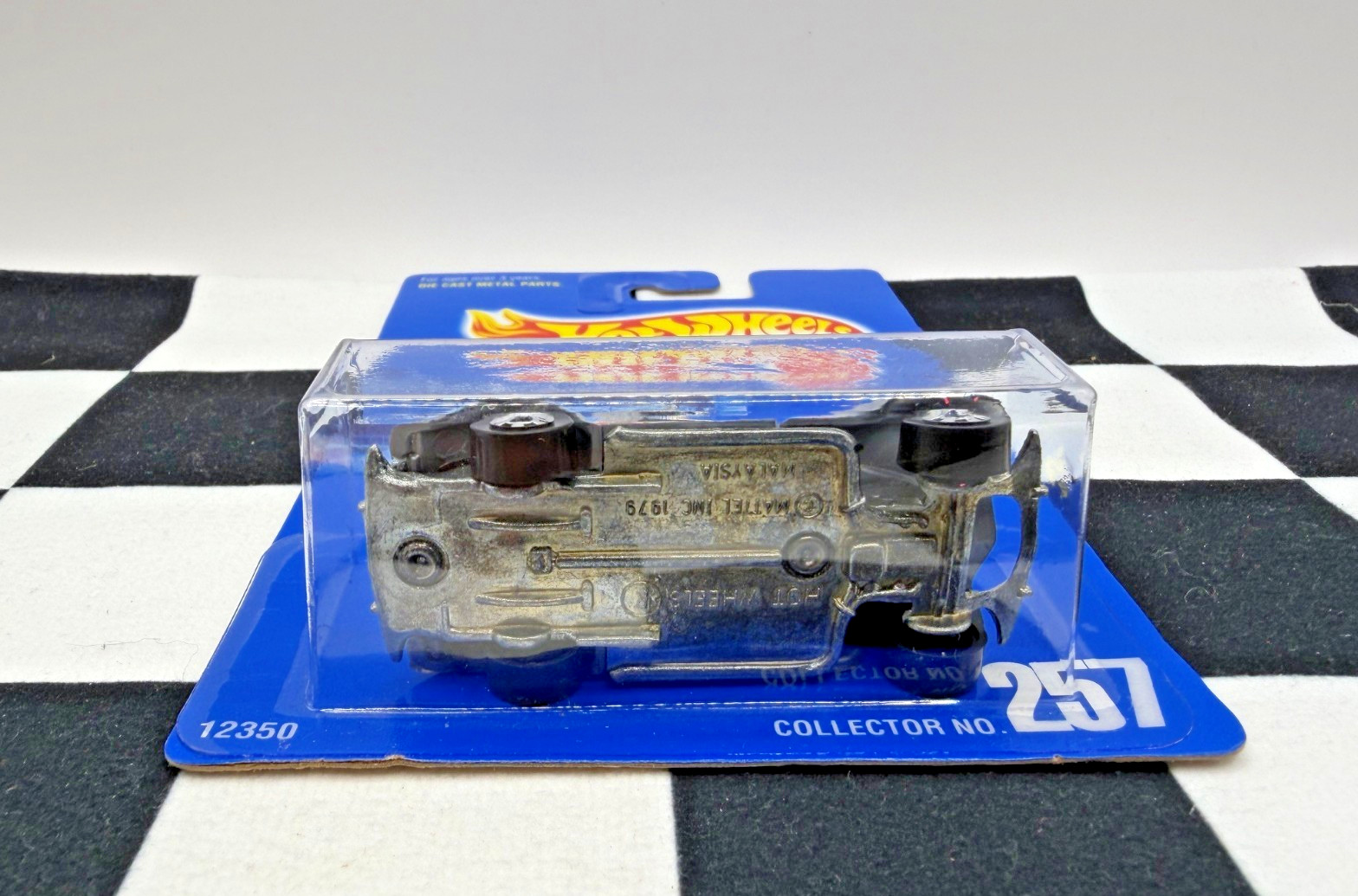 HOT WHEELS 3-WINDOW ’34 COLLECTOR NO. 257 ALL SMALL WHEELS
