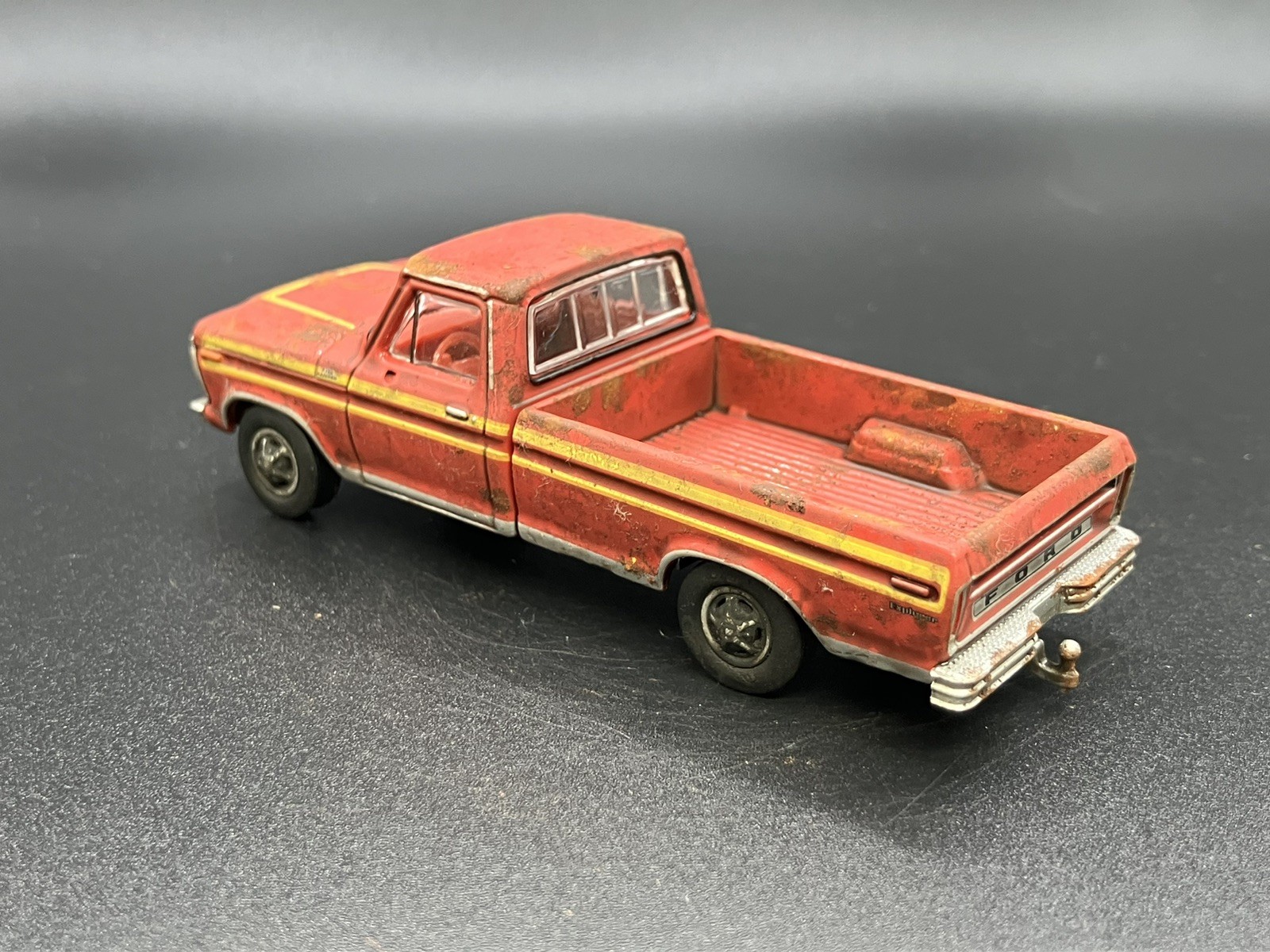 1978 Ford F-150 Ranger Truck Weathered Rusty Barn Find 1/64 Diecast Custom