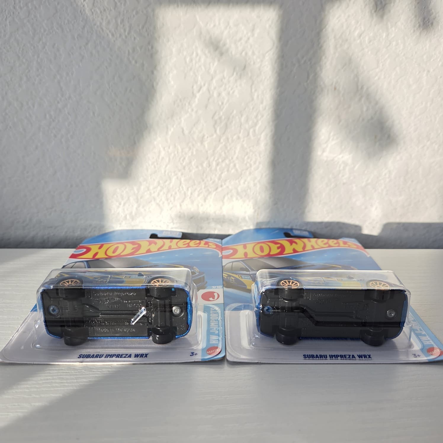 2026 Hot Wheels Mainline HW J-Imports Subaru Impreza WRX K Case set of 2