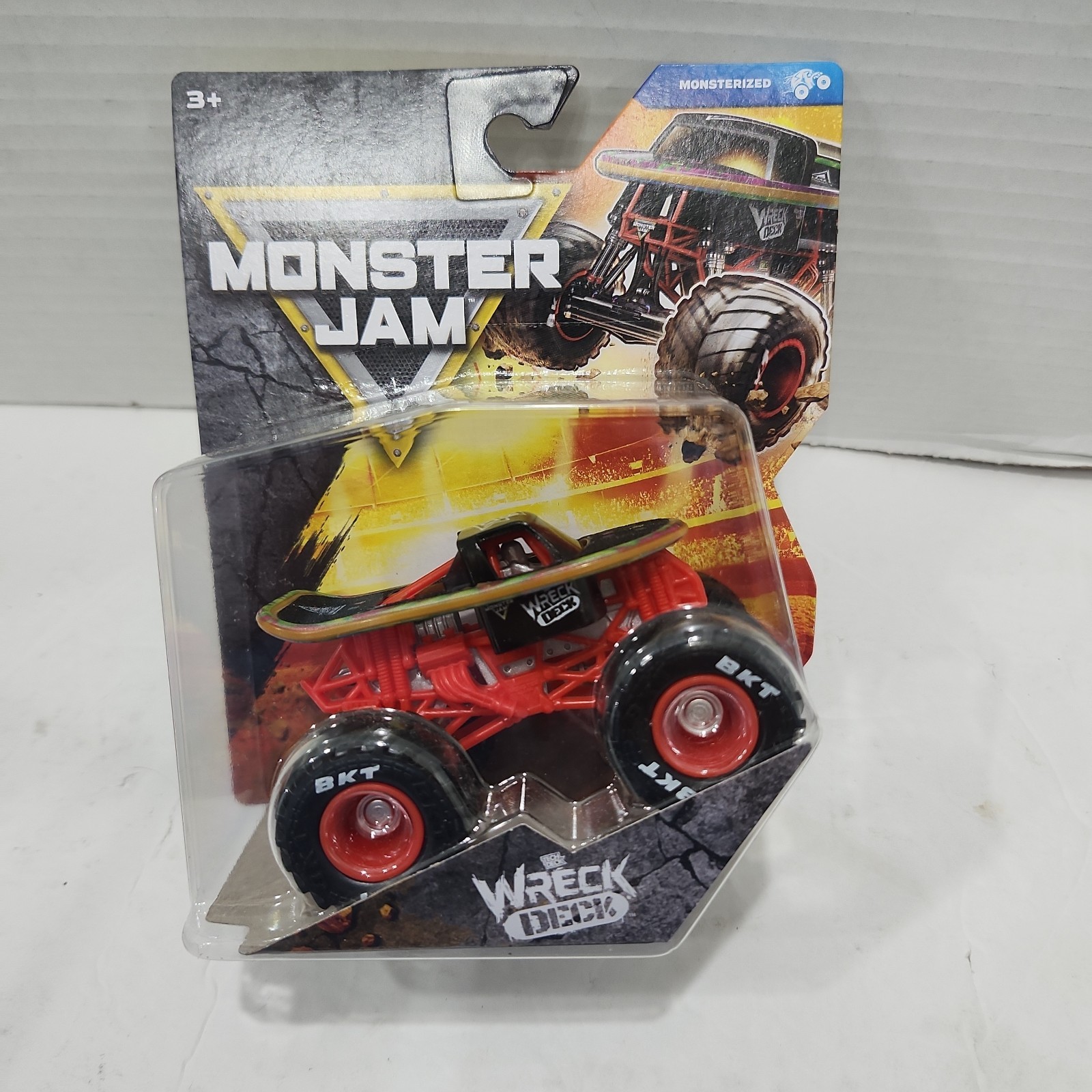 Monster Jam 1:64 Tech Deck Wreck Deck Die-Cast Monster Truck Series 45 (2026)