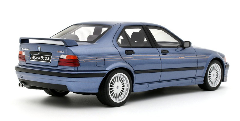 1/18 BMW E36 B6 2.8 ALPINA Resin Model Car -BLUE-