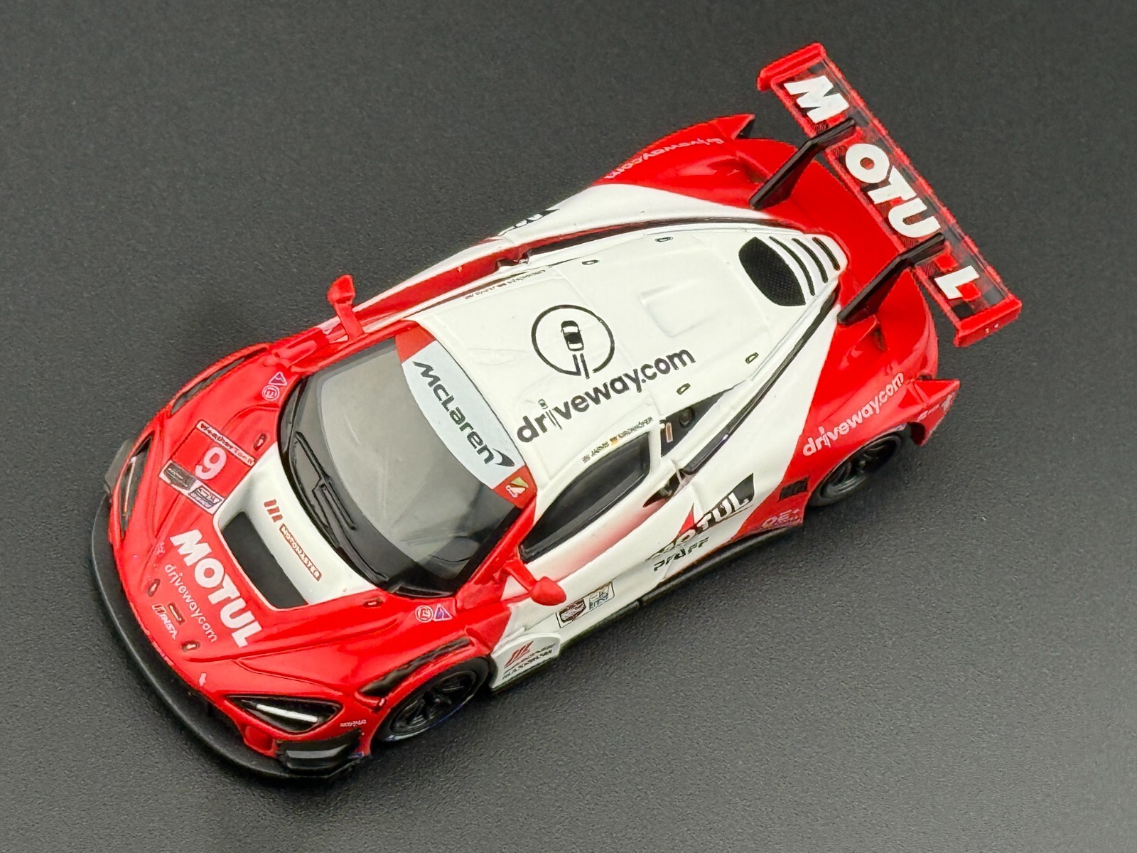 Mini GT McLaren 720S GT3 Evo Pfaff Motorsports 2024 IMSA Laguna Seca #993 1/64