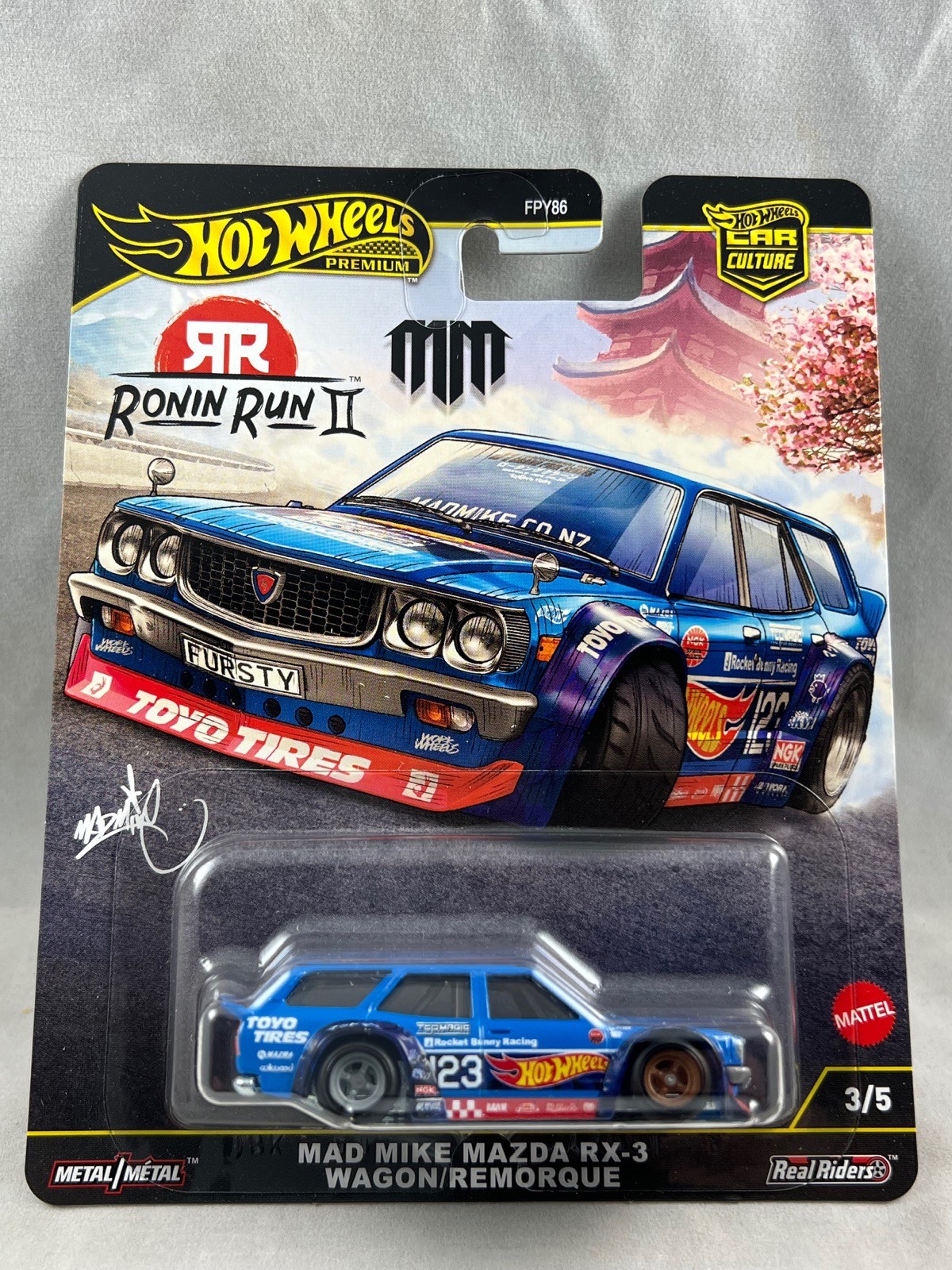 Hot Wheels Car Culture Ronin Run II Set of 5