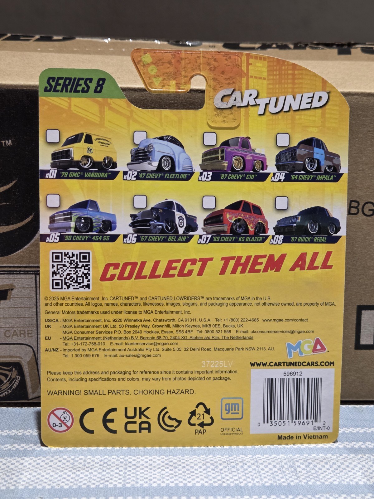 2025 CarTuned Premier Series 8 – Mainline Assortment – Set of 8