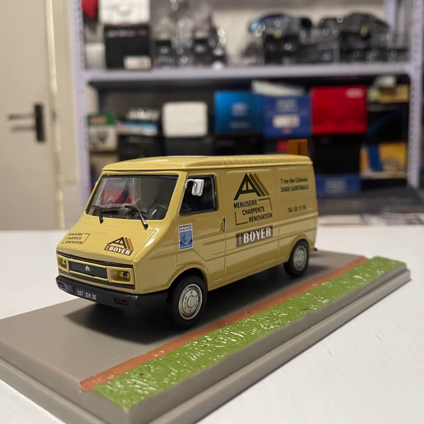 1:43 ATLAS/ELIGOR Citroen C35 BOYER Diecast Model