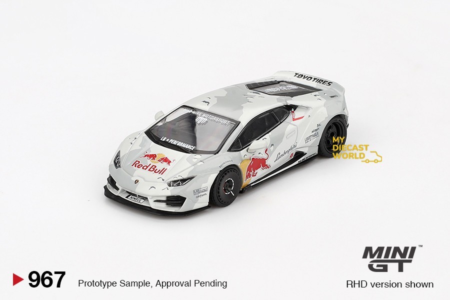 1:64 Mini GT #967 Lamborghini Huracan LB-WORKS ver. 2 Mad Mike NIMBUL MGT00967