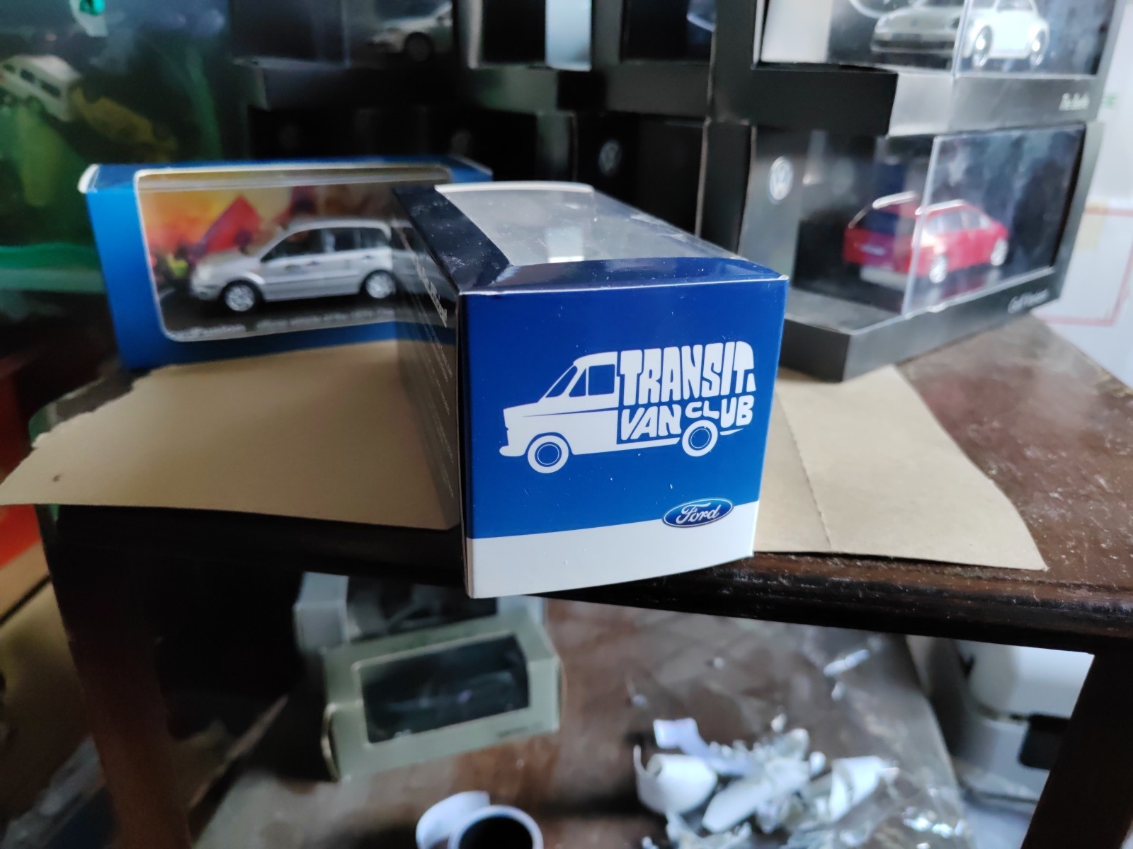 1/43 Boxed Model Norev Dealer Ford Transit MK1 Supervan V Rare 1of500