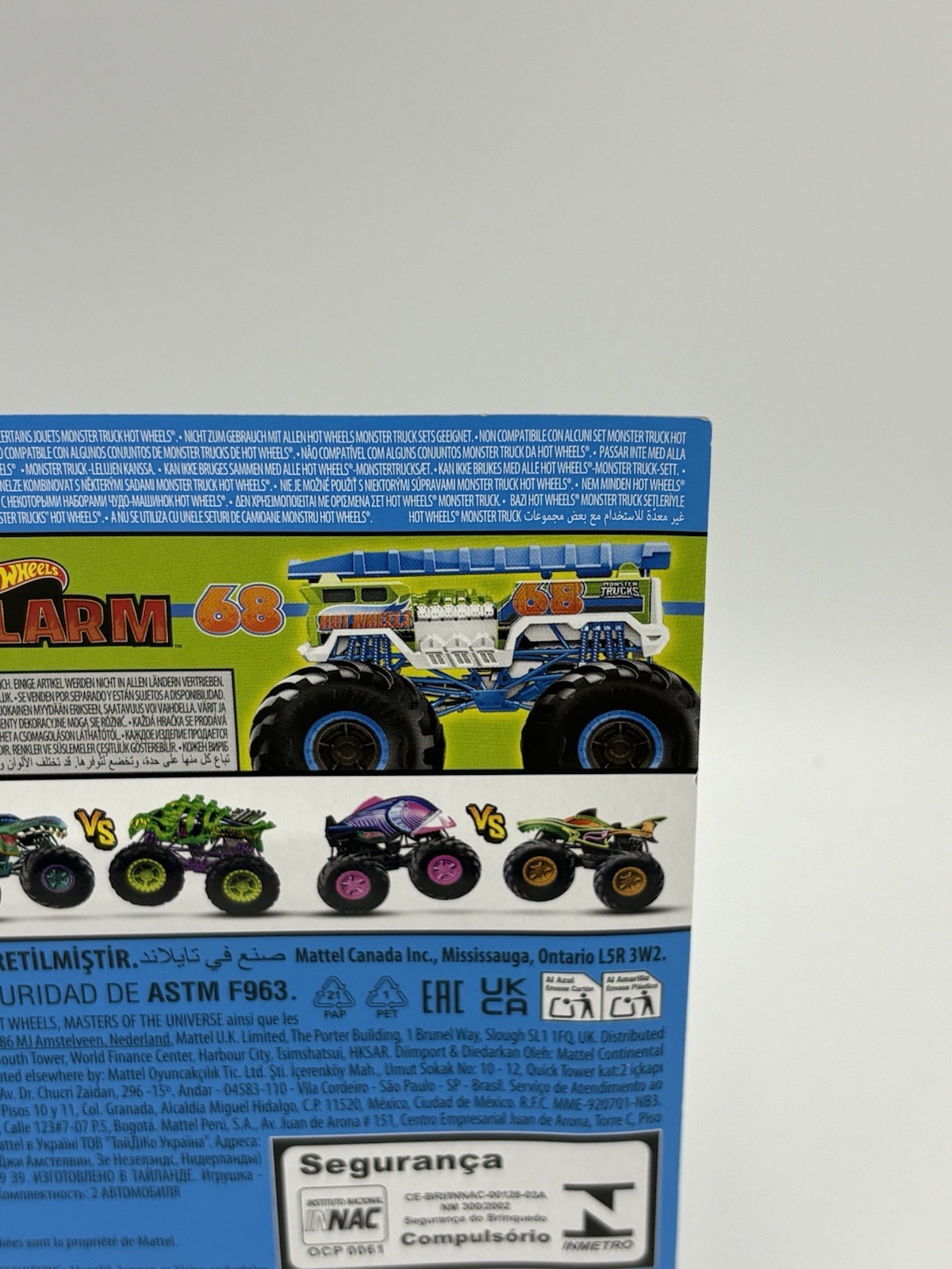Hot Wheels Monster Trucks Hot Wheel Fire Rescue vs HW 5 Alarm Demolition Doubles