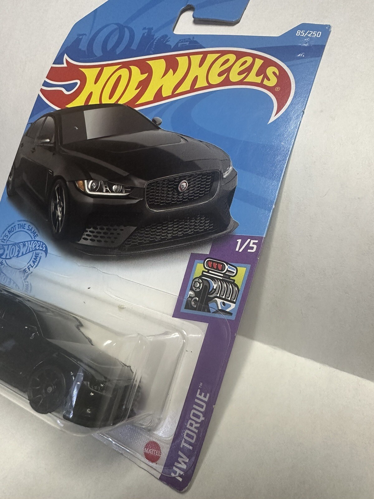 Hot Wheels Black Jaguar XE SV Project 8 2021 HW Torque