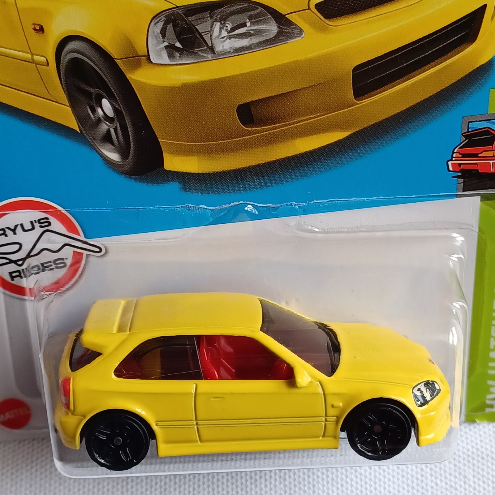 2021 HOT WHEELS *’99 HONDA CIVIC TYPE R (EK9)* *RYU’S RIDES* *VERY RARE* SEALED