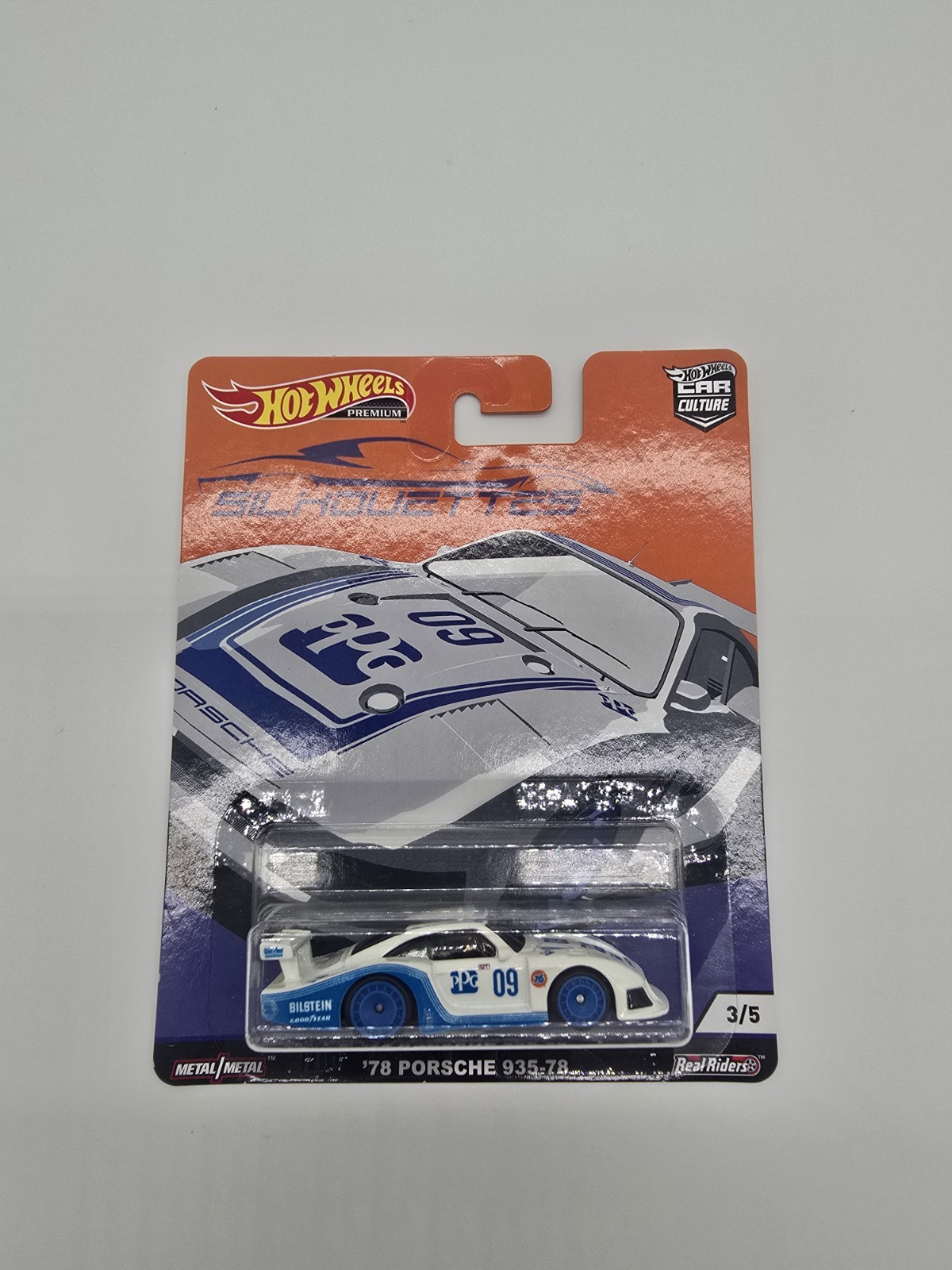 Hot Wheels Premium Silhouettes Car Culture ’78 Porsche 935-78