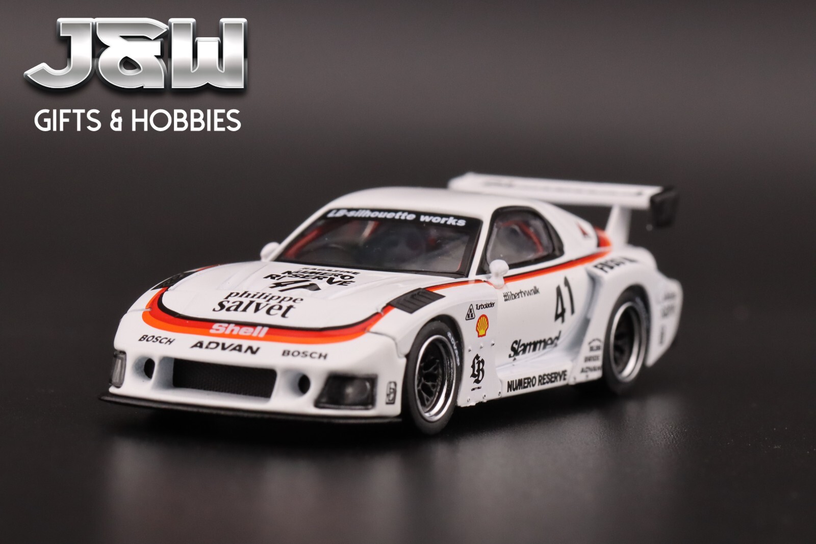 Mini GT MAZDA RX-7 LB-Super Silhouette #41 Numero Reserve #773 1/64