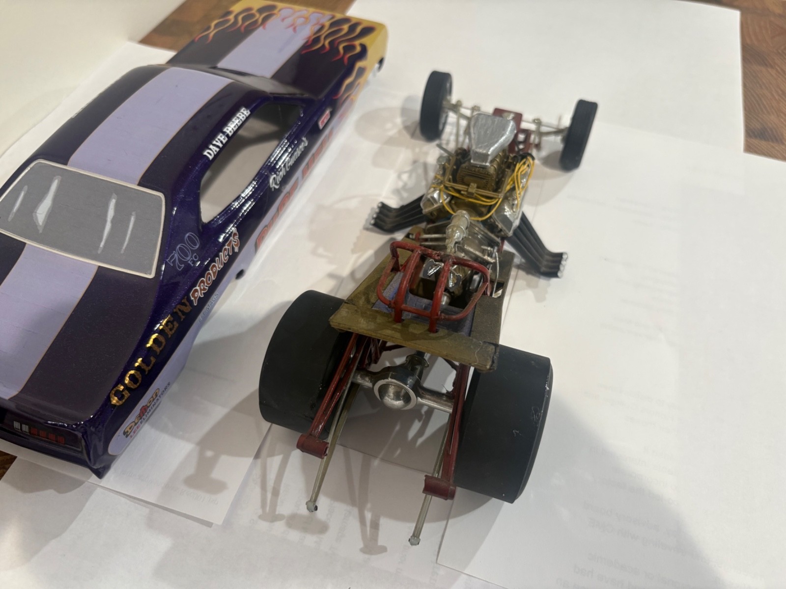 1/16 Pure Hell Funny Car Model
