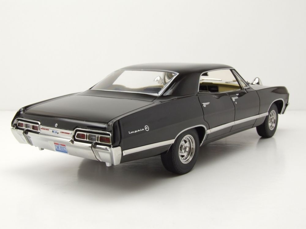 MCG 1/18 SAM & DEAN’S 1967 CHEVROLET CHEVY IMPALA IN BLACK “BABY” “SUPERNATURAL”
