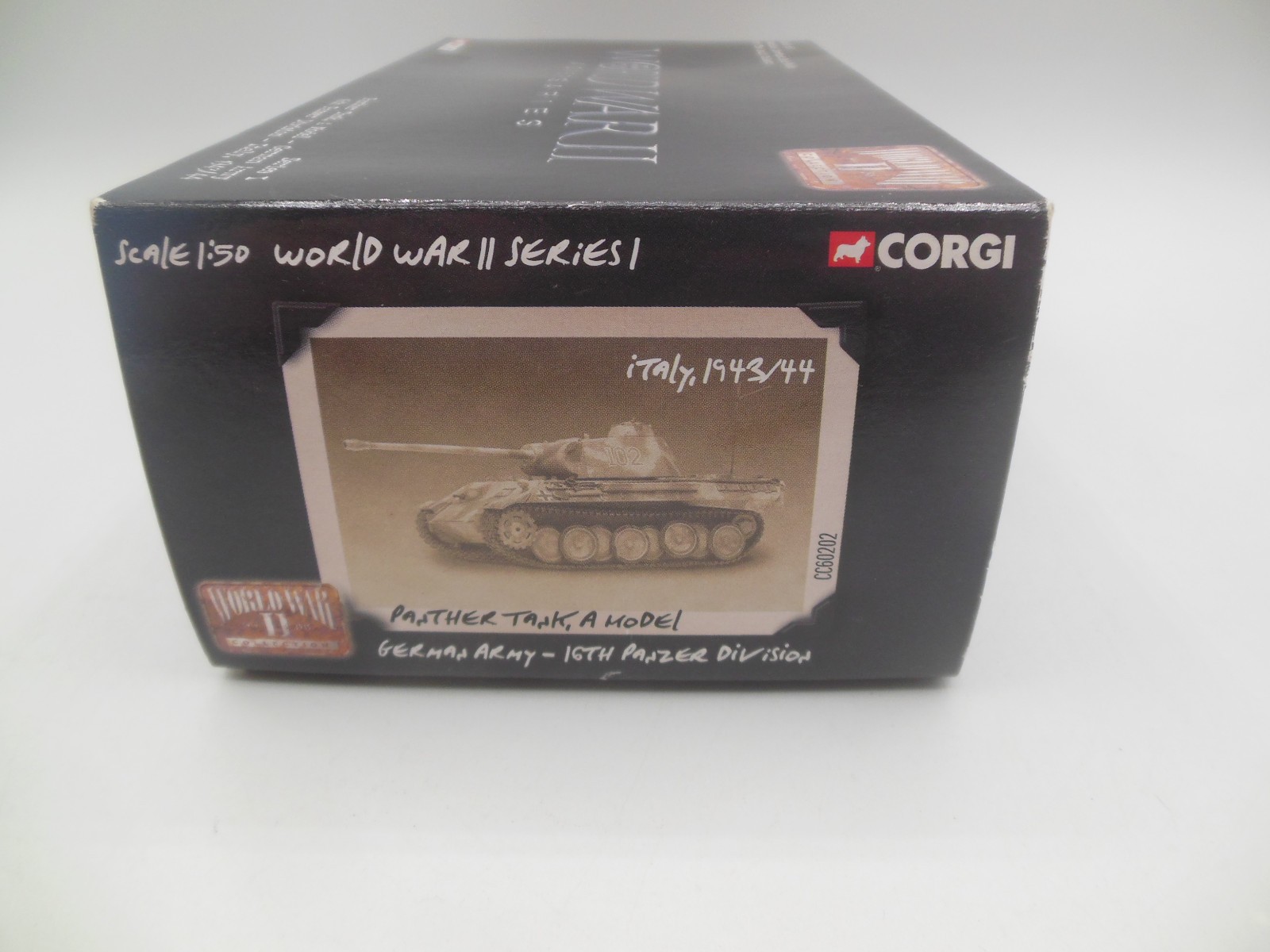 Corgi CC60202 Panther Tank A Model German Army 16th Panzer Division 1:50 Scale