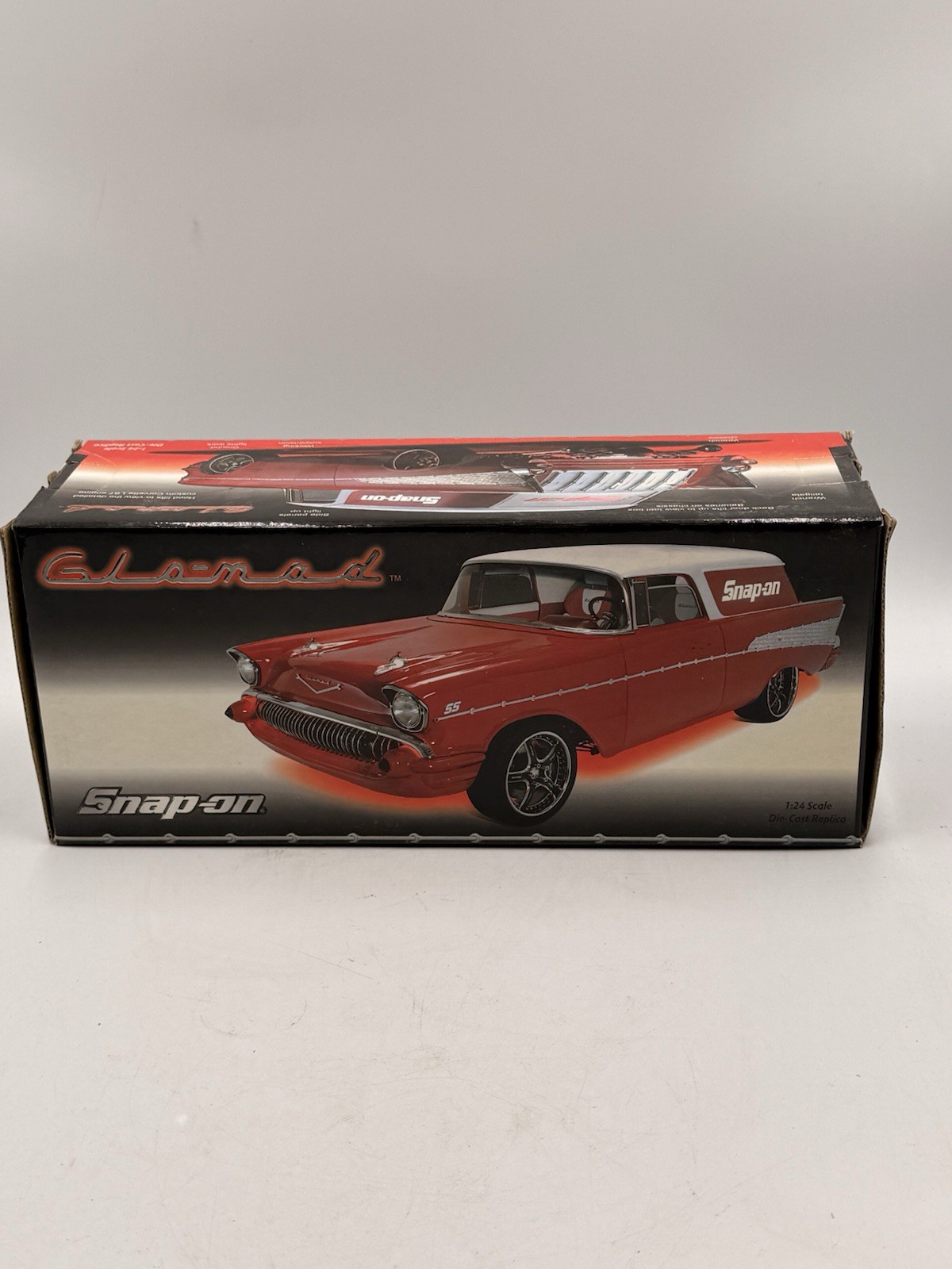 Glomad Snap On 1957 Chevy 1:24 Scale Die Cast Custom Replica 2008 RARE NICE