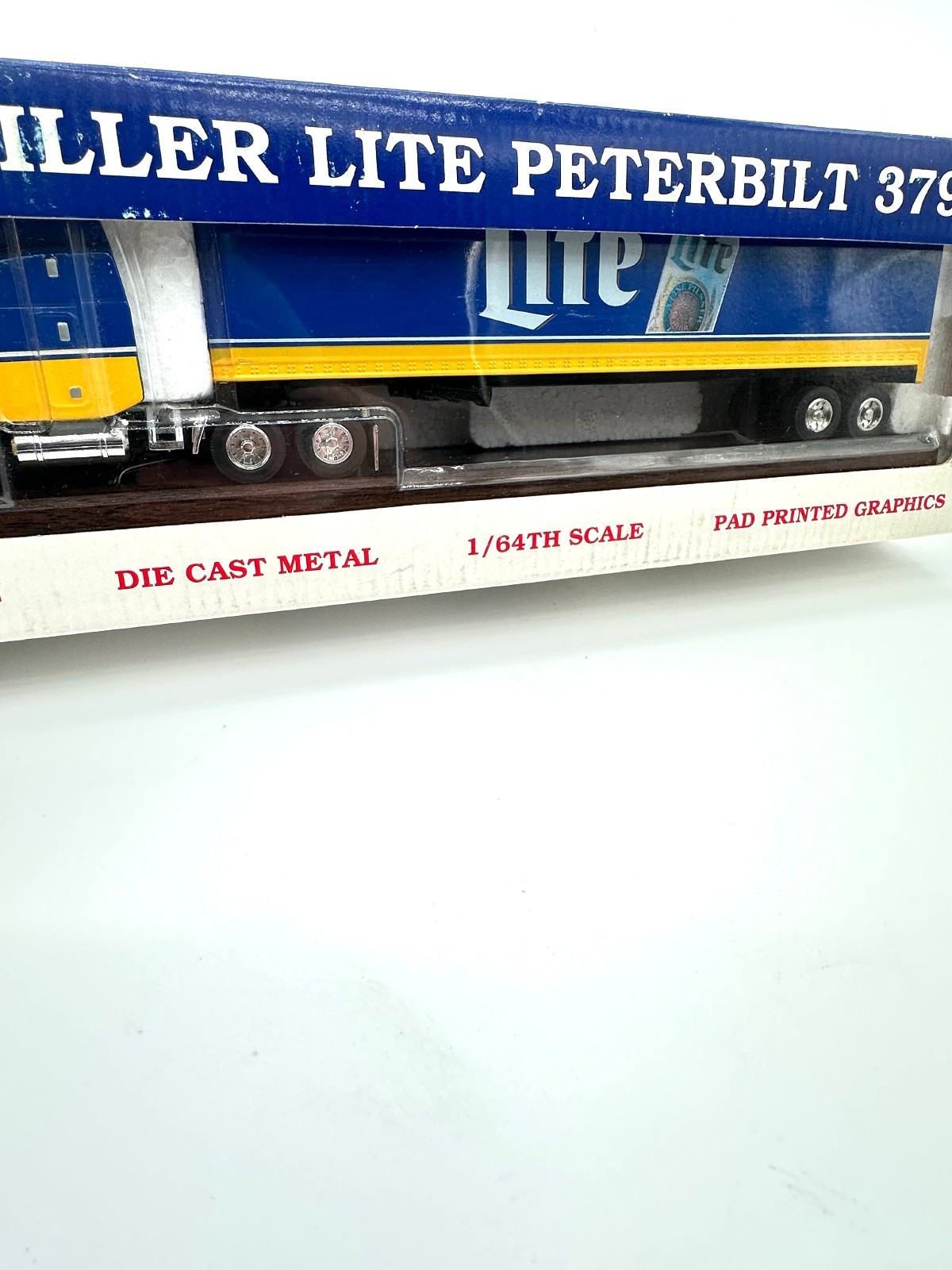 Miller Lite Peterbilt 379 Semi By SpecCast 1/64th Scale