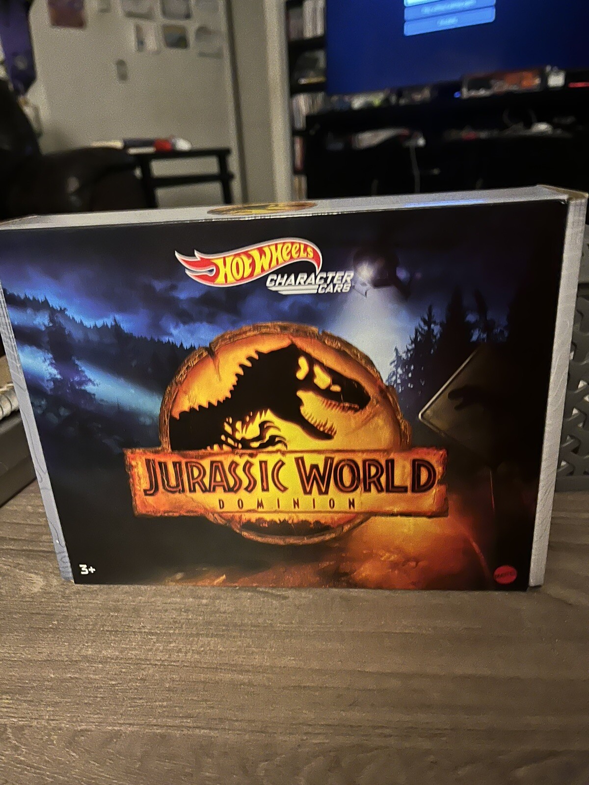 Hot Wheels Jurassic World Dominion Character Car 5 Pack Box Set Brand New
