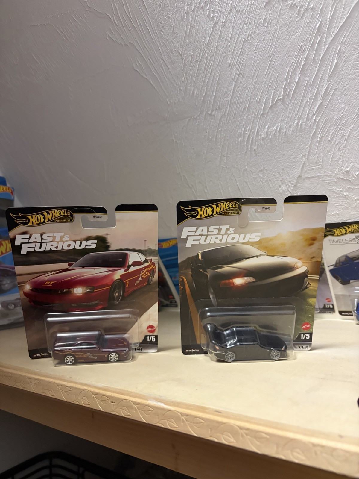 Hot Wheels Fast And Furious 93 Civic EXEJ1 And Nissan 240sx S14